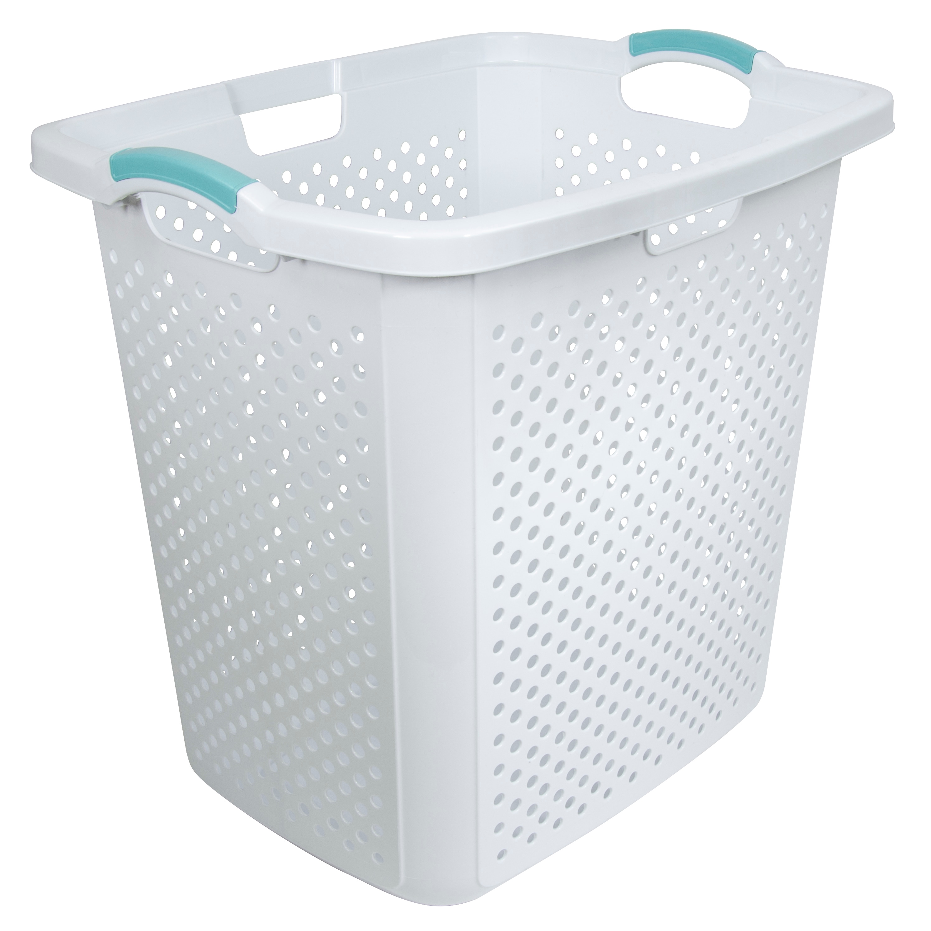 Home Logic 2.5-Bushel Plastic Laundry Hamper in the Laundry Hampers &  Baskets department at