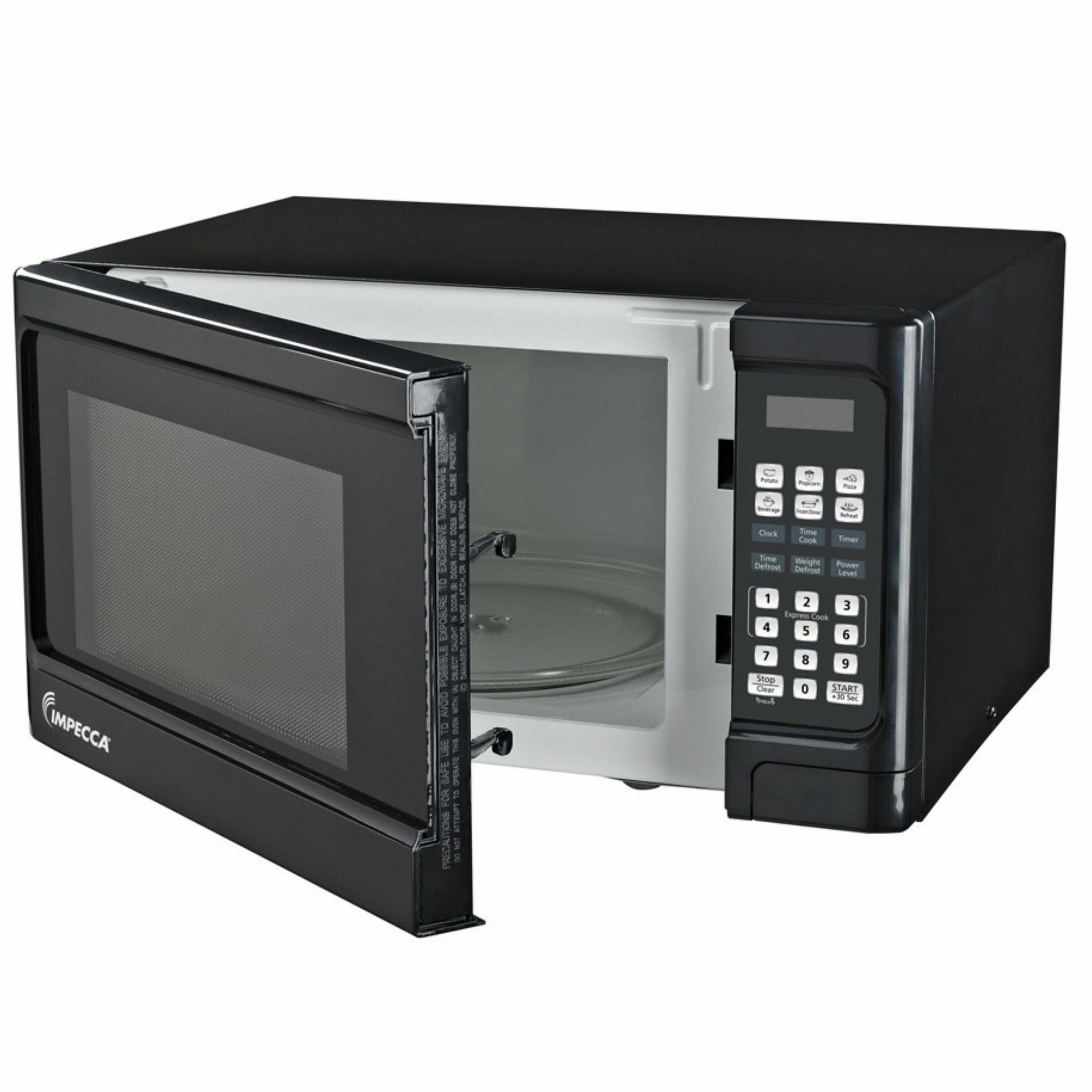 Hamilton Beach 0.7 Cu. Ft. Black Microwave Oven - Walmart.com