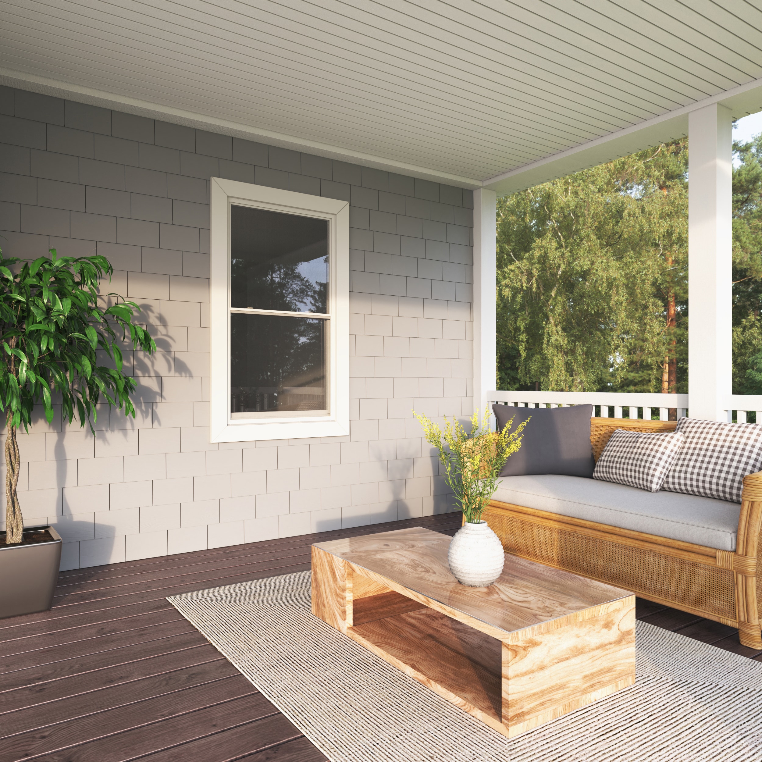 United Window & Door 59DH3660LSNF Double-Hung-Windows - View #3