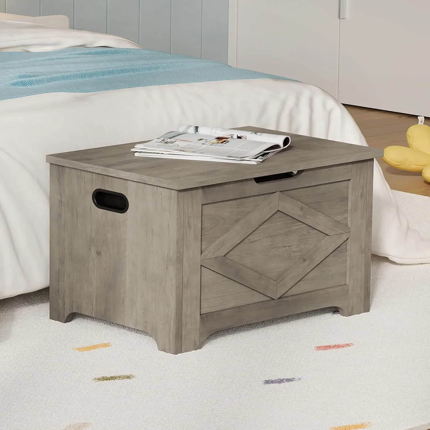 Vintage 17296108567GRAY Toy-Boxes - View #5