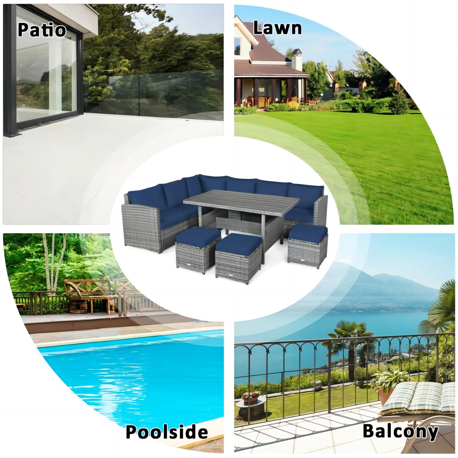 Forclover HYFAS18NY Patio-Conversation-Sets - View #5