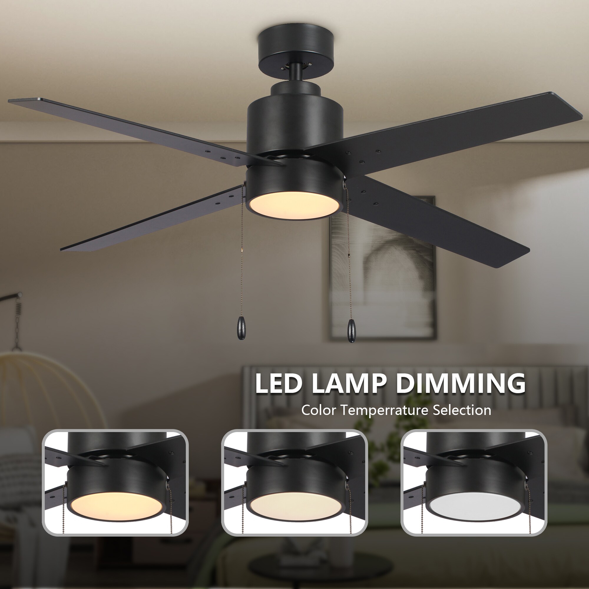 Yardreeze ZSFHSJCF14BK0407 Ceiling-Fans - View #4