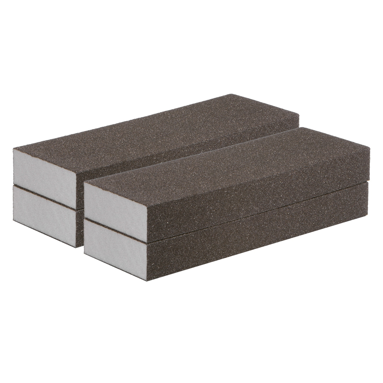 Harfington 4pcs Medium Grit Sanding Sponge Blocks 180-240 Grit Foam Sanding Block for Polishing Kitchen Metal Wood Drywall 200x70x25mm #S25092400UX5109