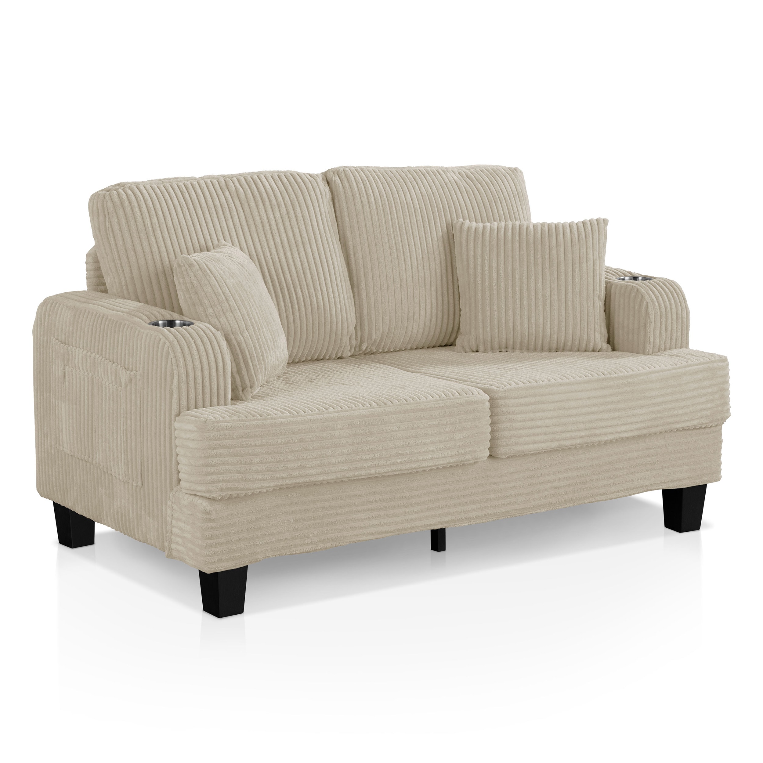 Furniture of America IDF-SL6932BG-LV Sofas-Loveseats - View #2