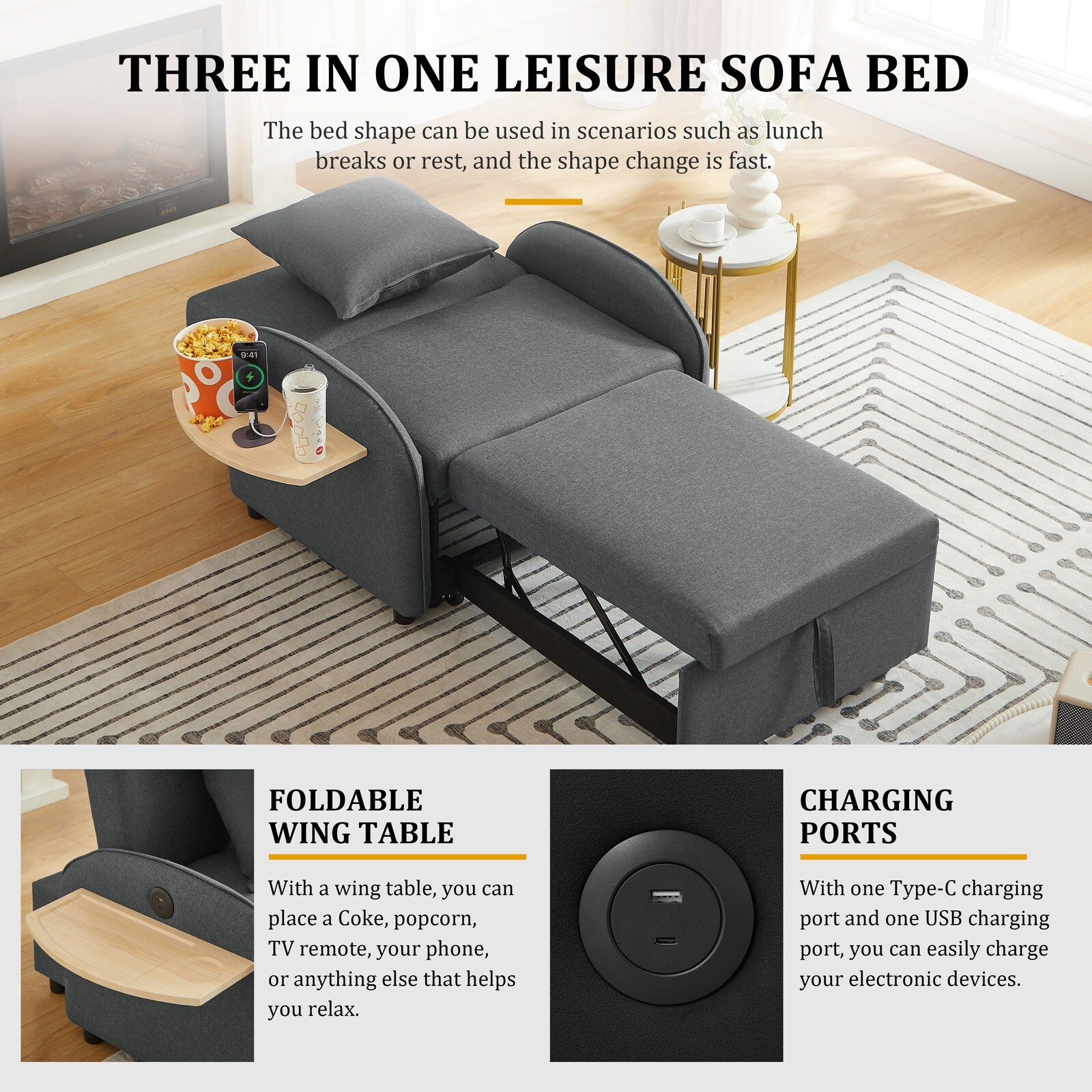 Horizons Prime LJW109013 futons - View #2