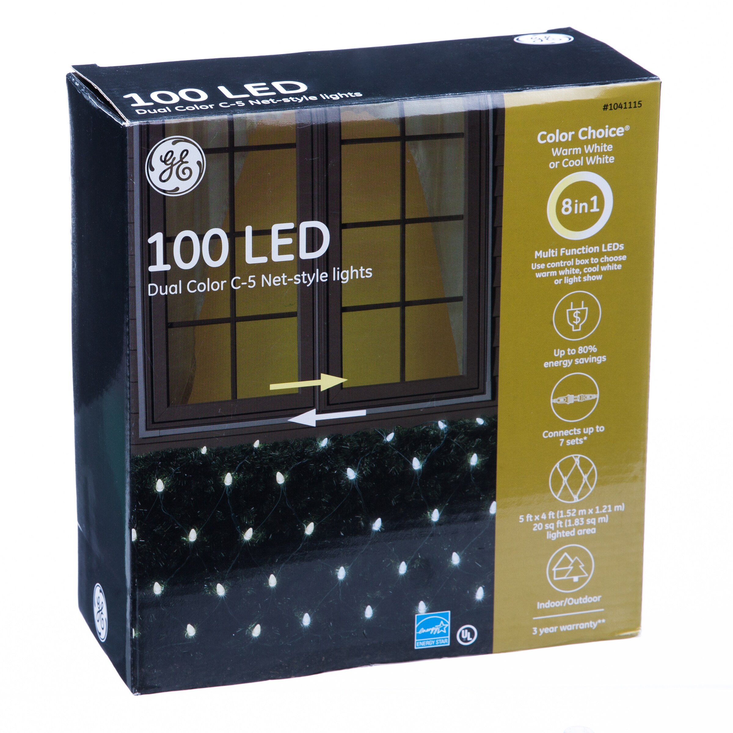 GE 89240LO Christmas-Net-Lights - View #8