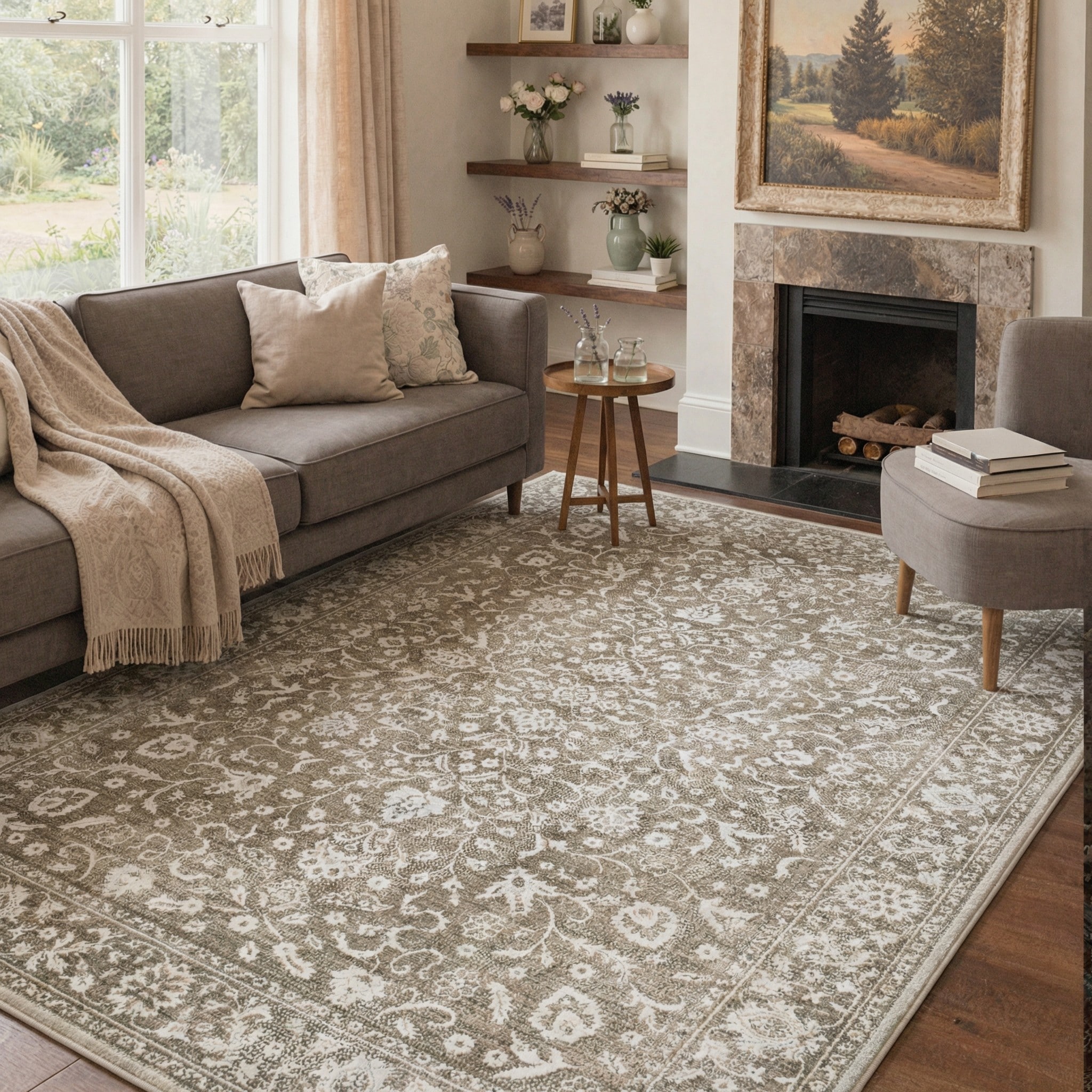 BAVNI ARP054-BROWN rugs - View #5