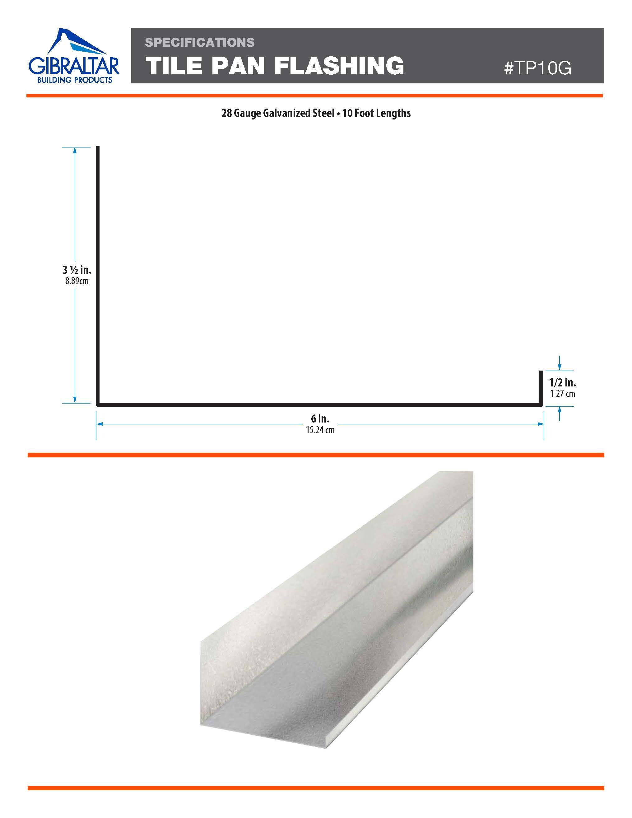 Gibraltar Building Products 6 in. x 25 ft. Aluminum Roll Valley