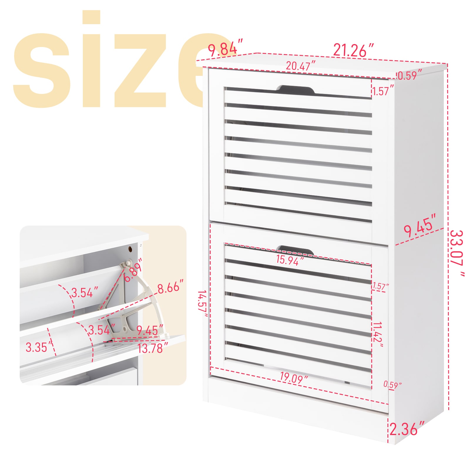 Winado LO1G52004652 Shoe-Racks - View #2
