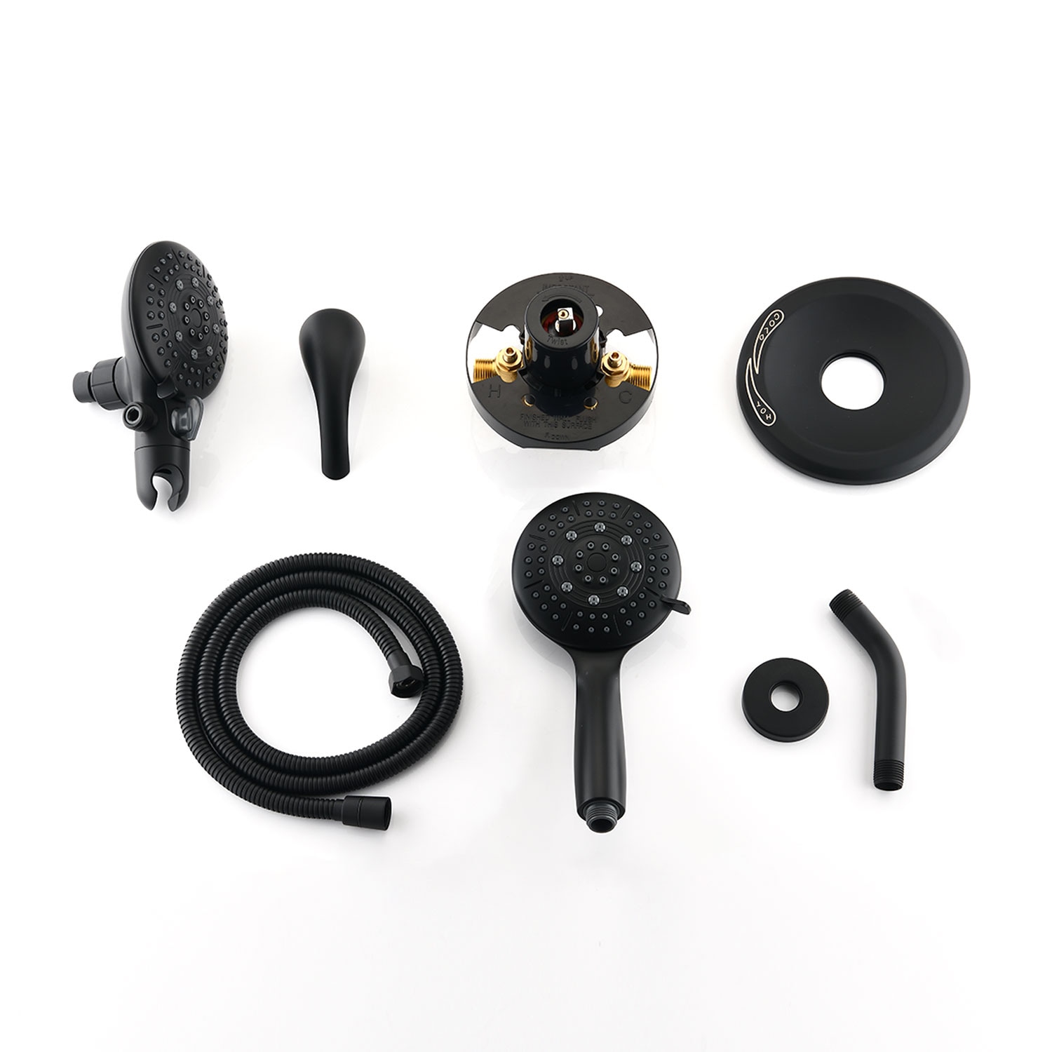 Mondawe MDRB-002MB Showerhead-Bar-Panels - View #6