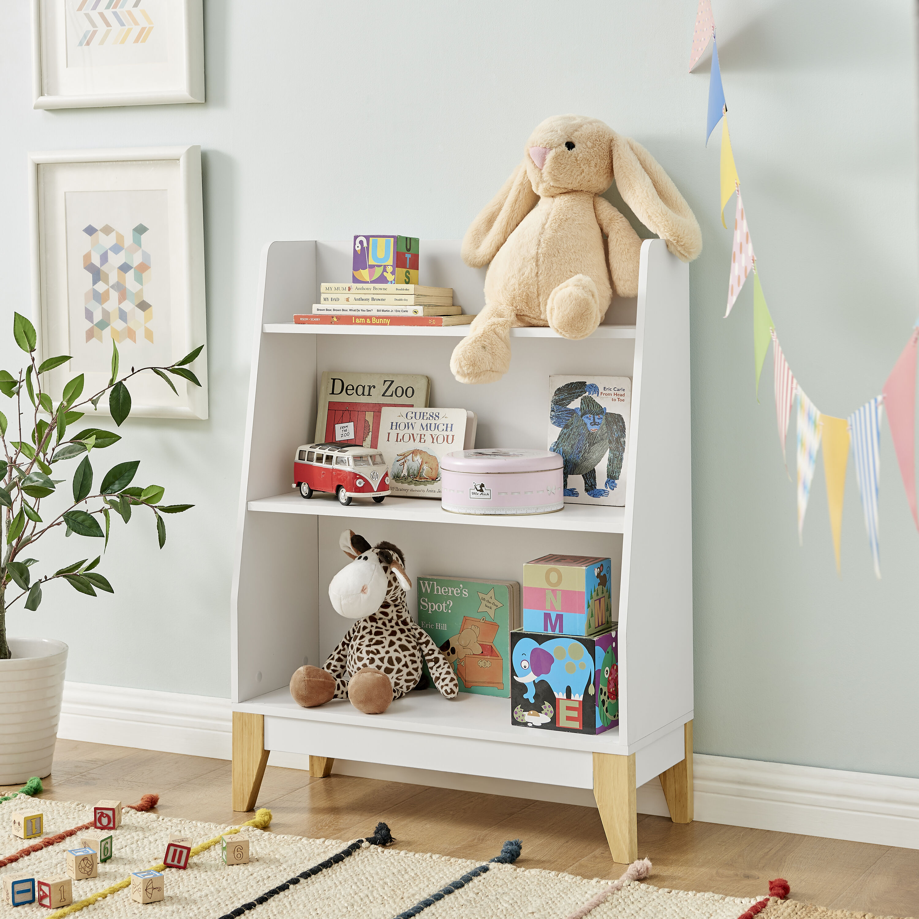 Danya B. XF22313WH Kids-Bookcases - View #7
