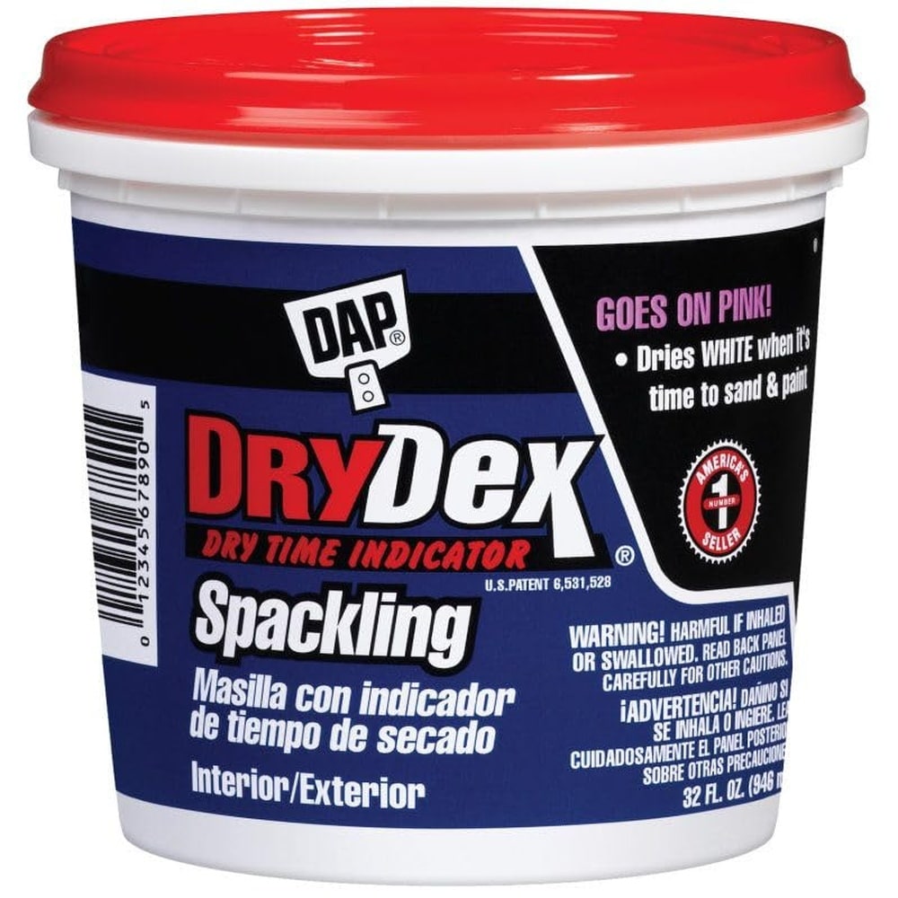 DAP DryDex Ready to Use White Spackling Compound 1 qt. #12330-DE5E-0429
