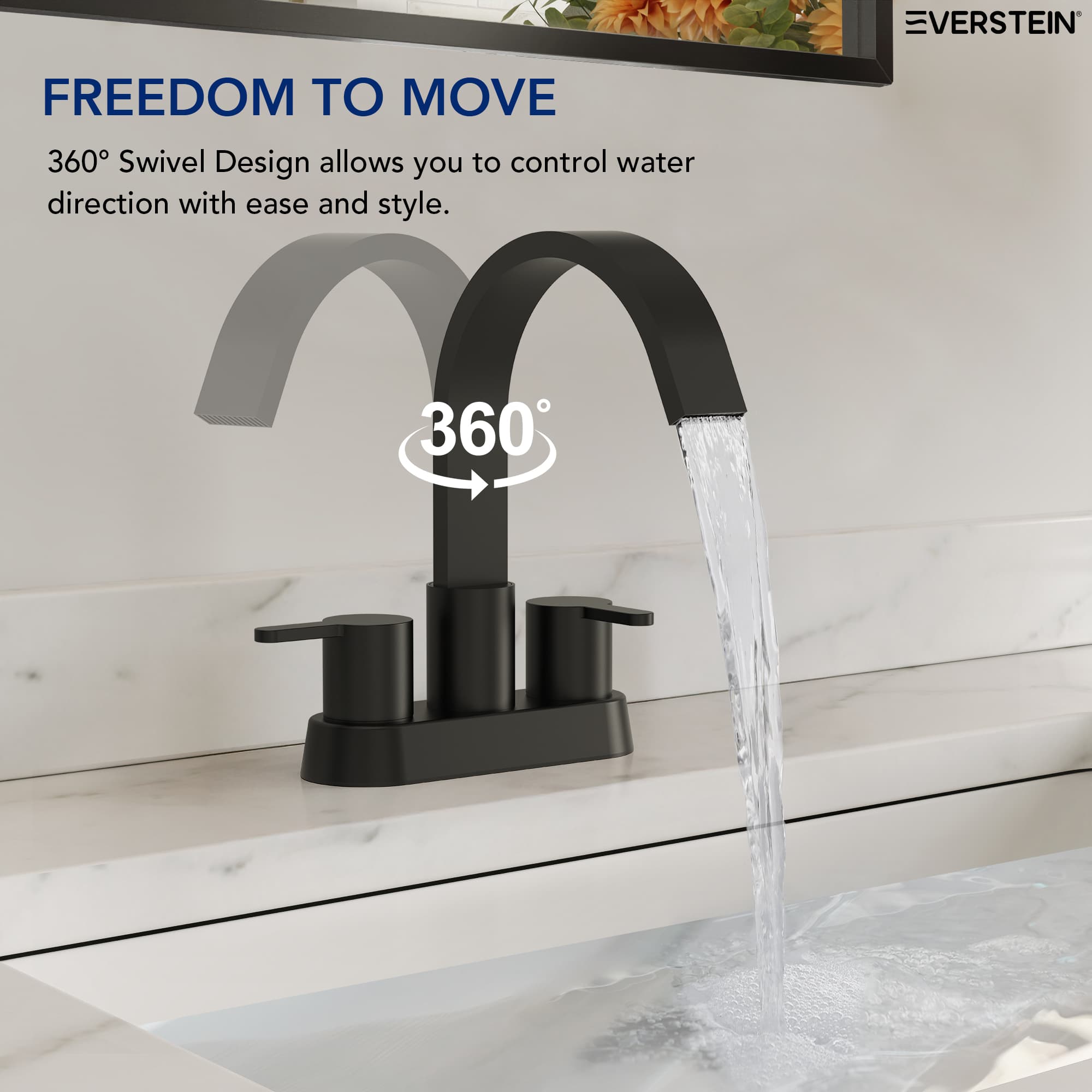 EVERSTEIN SFS-1116-BK Lavatory-Faucets - View #6