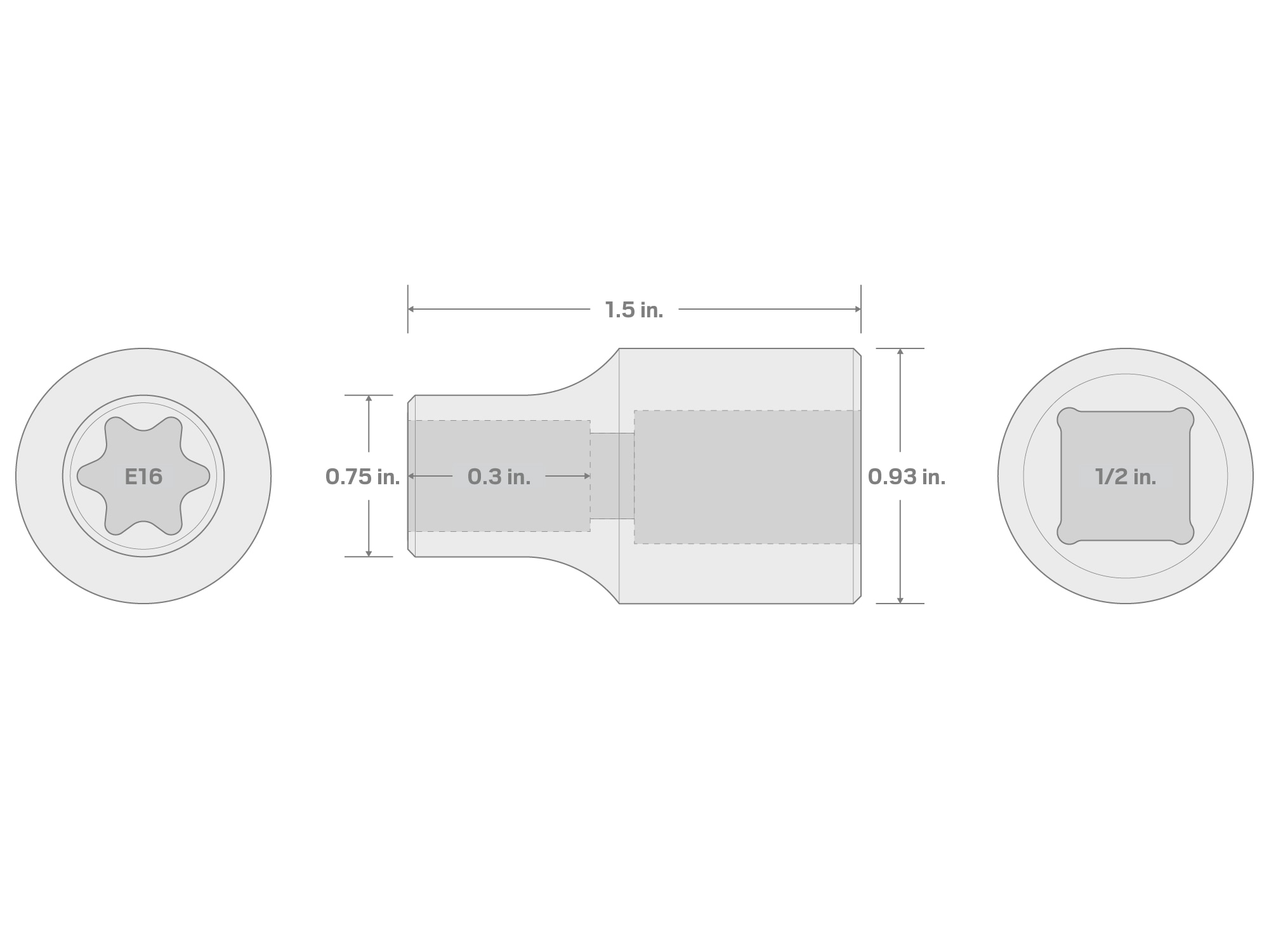 TEKTON SHD22416 Driver-Sockets - View #2