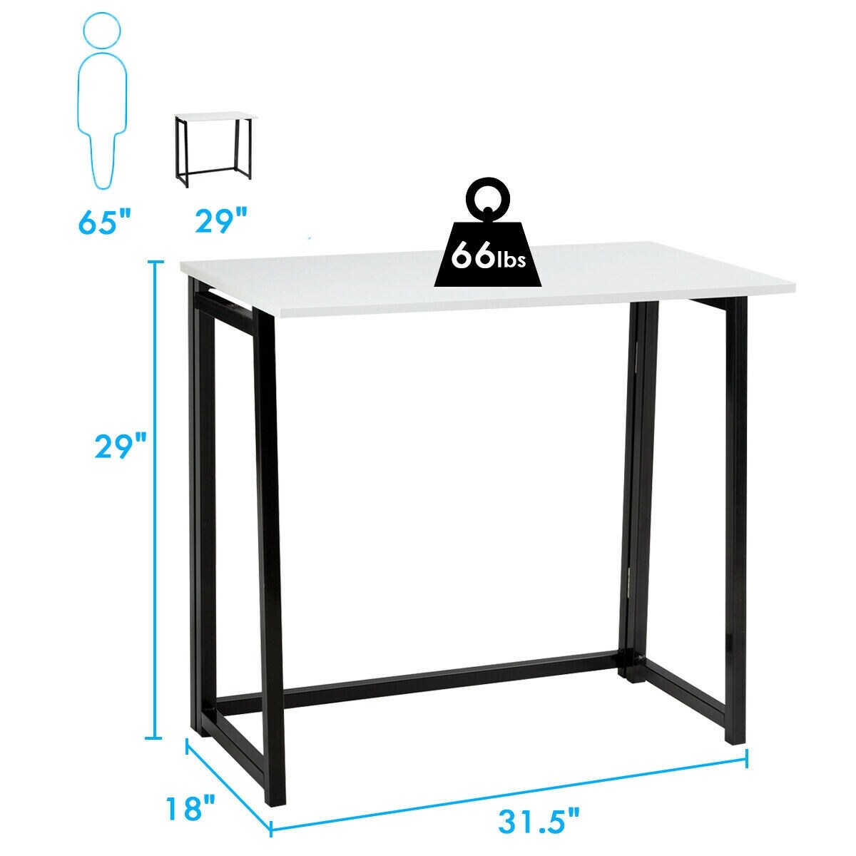 CASAINC WF-HYSN-65653WH desks - View #2