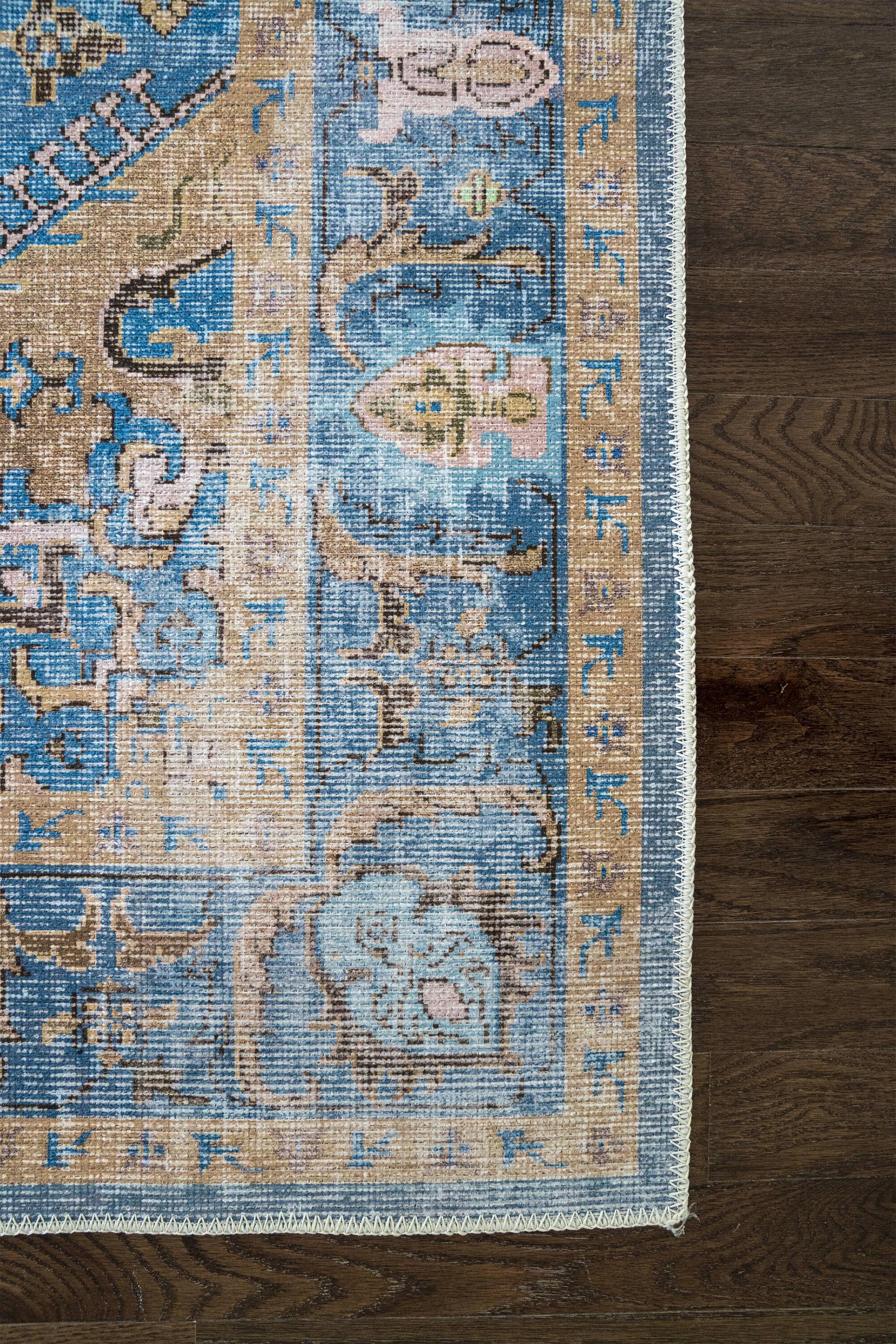 Soft Woven 8X10-CT-TAN-BLU-1953 rugs - View #2