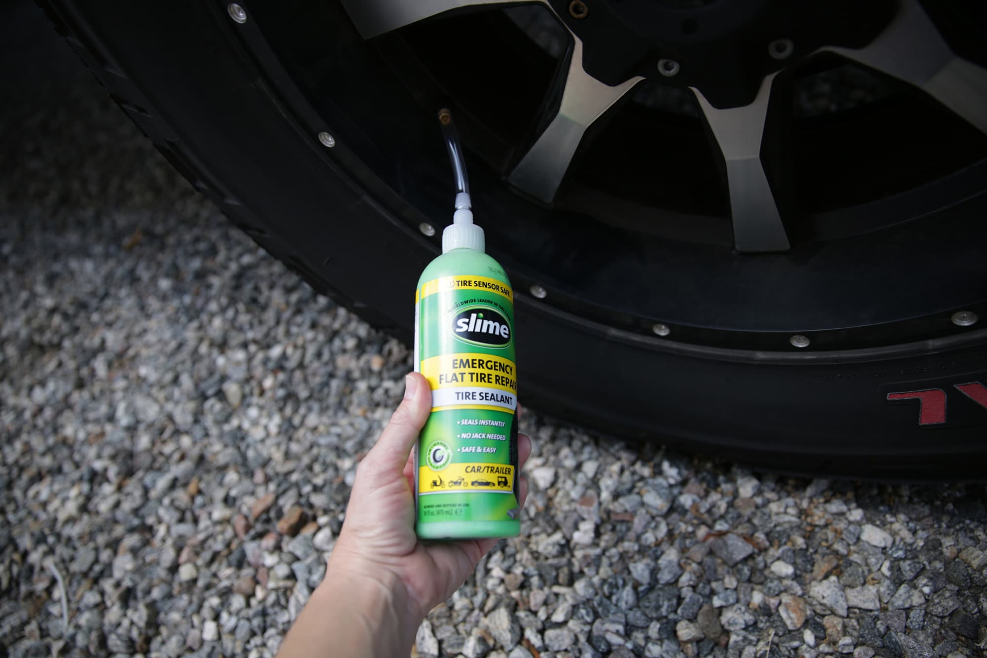 Slime Flat Tyre Sealant Smart Repair Kit Refill 473ml, All Road