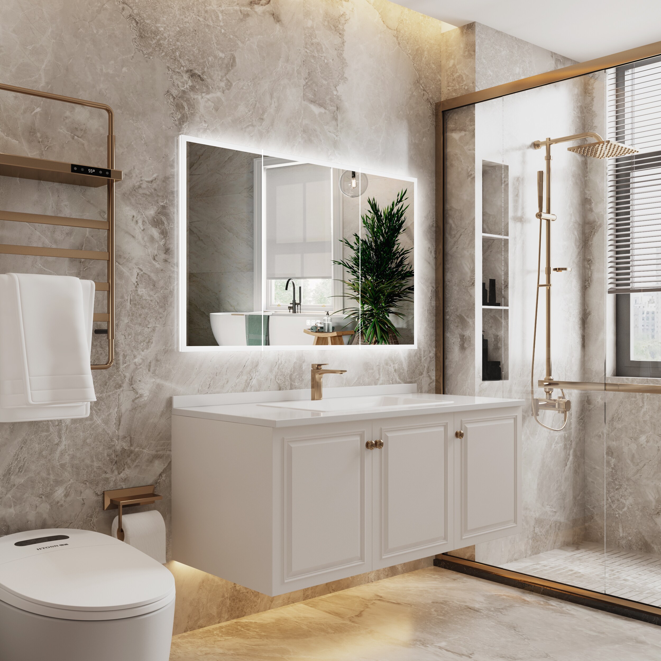 Forclover MEAM-EL4830 Bathroom-Medicine-Cabinets - View #13