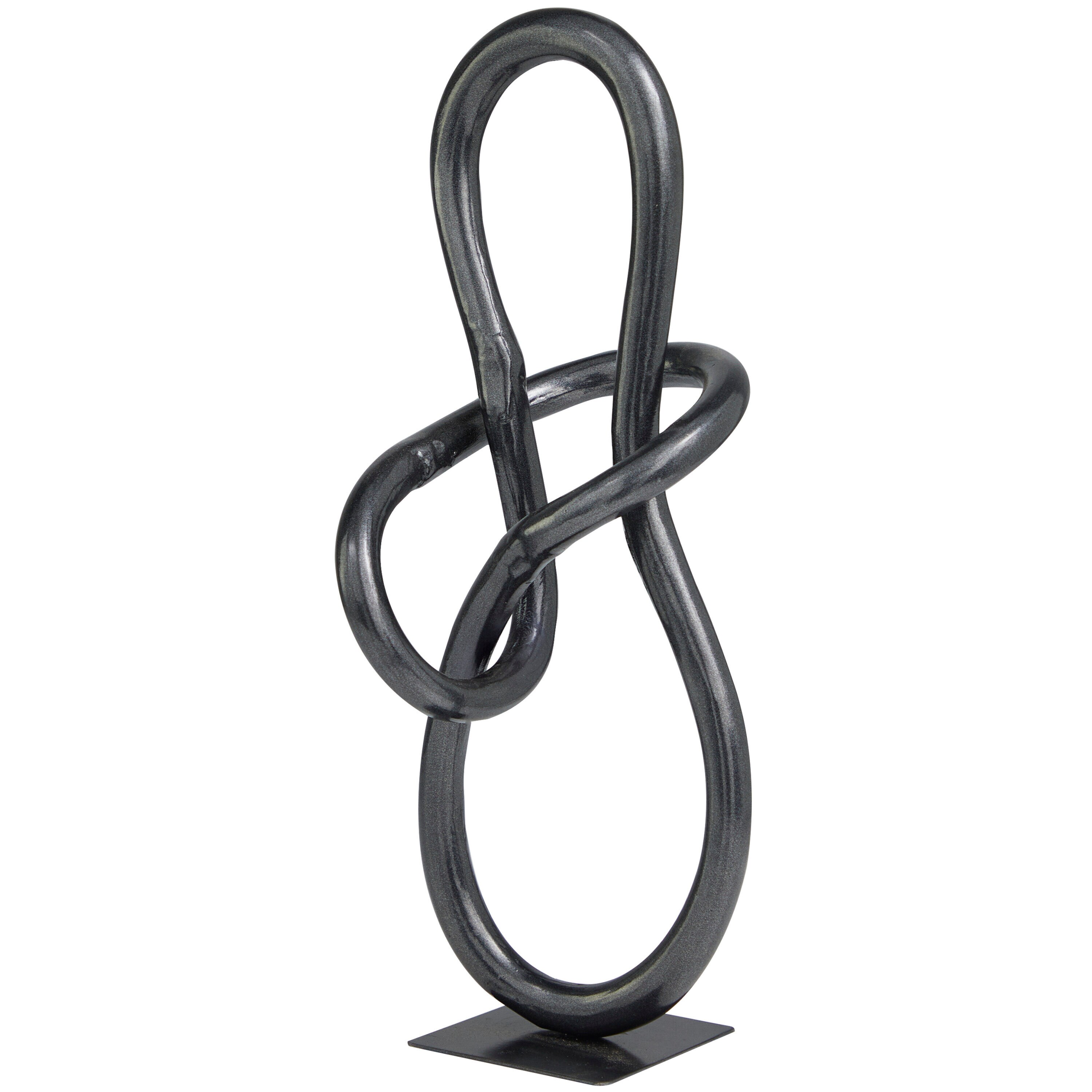 Grayson Lane 820120 Gray Aluminum Modern Sculpture