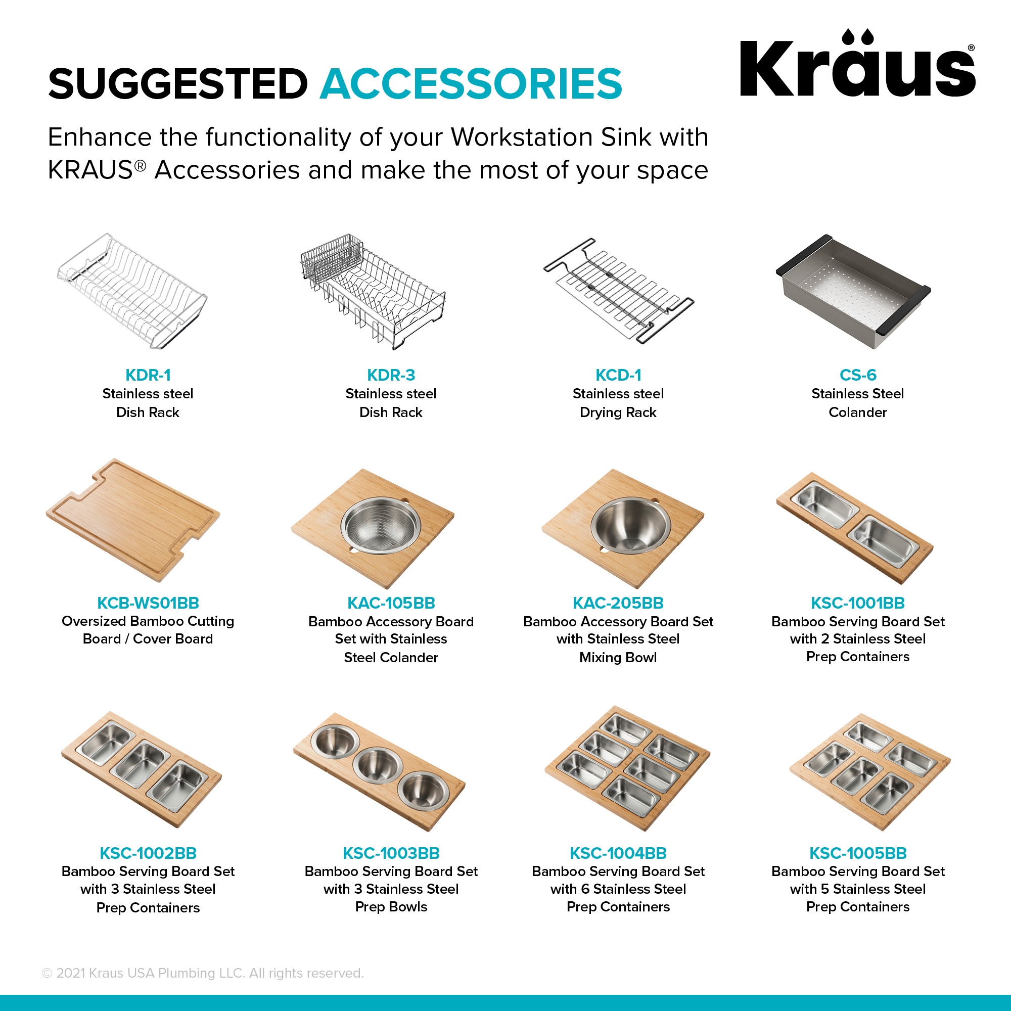 Kraus KWT310-33-5.5 Kitchen-Sinks - View #18