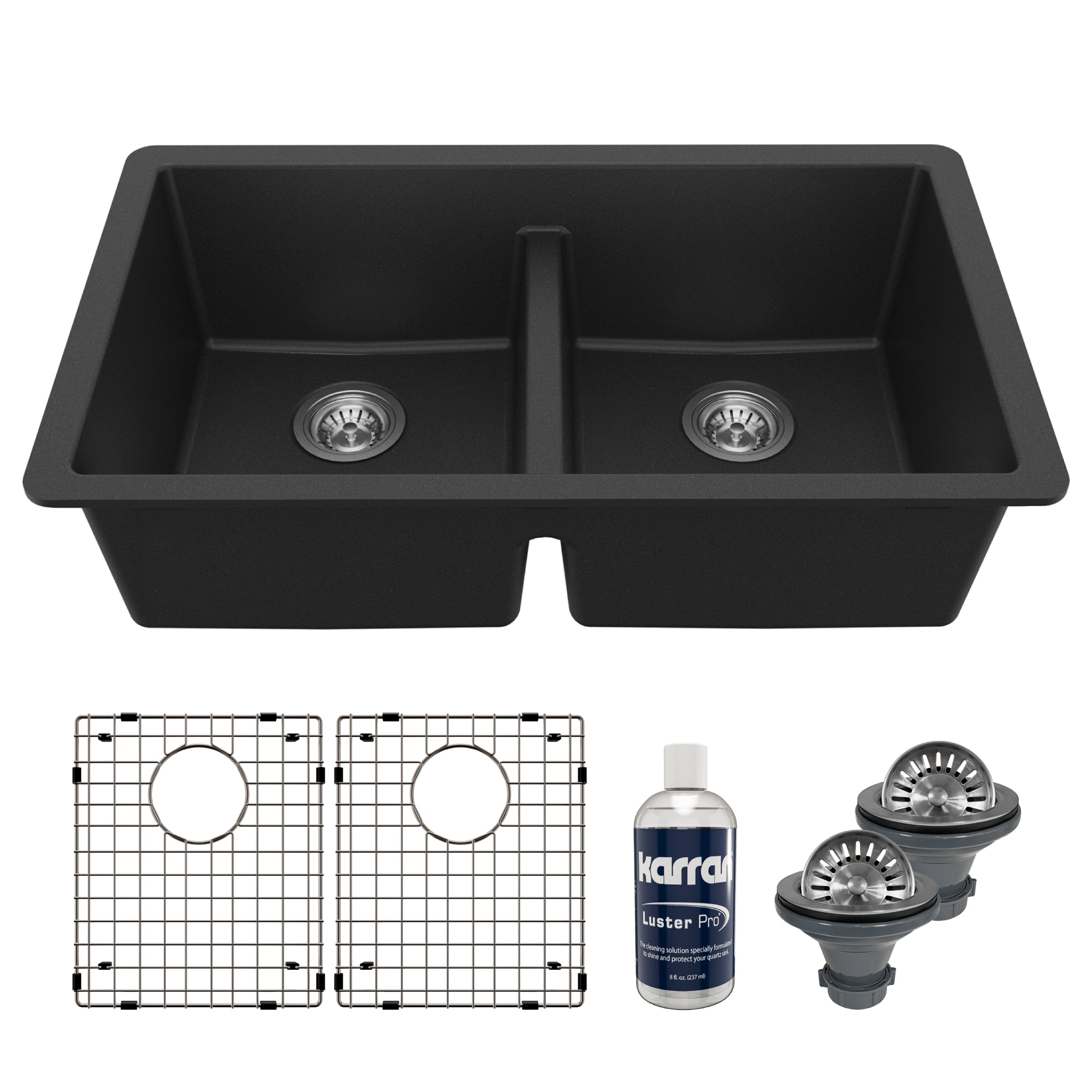 Karran QU-810-BL-PK1 Kitchen-Sinks - View #3