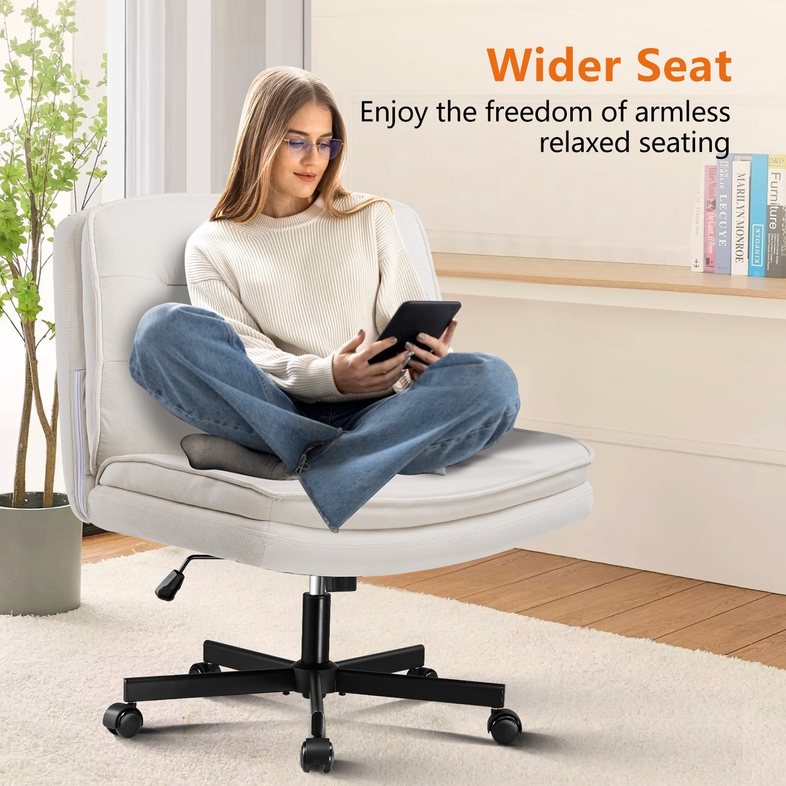 GTPLAYER LOWE'S-CH310-BG-VE Office-Chairs - View #7