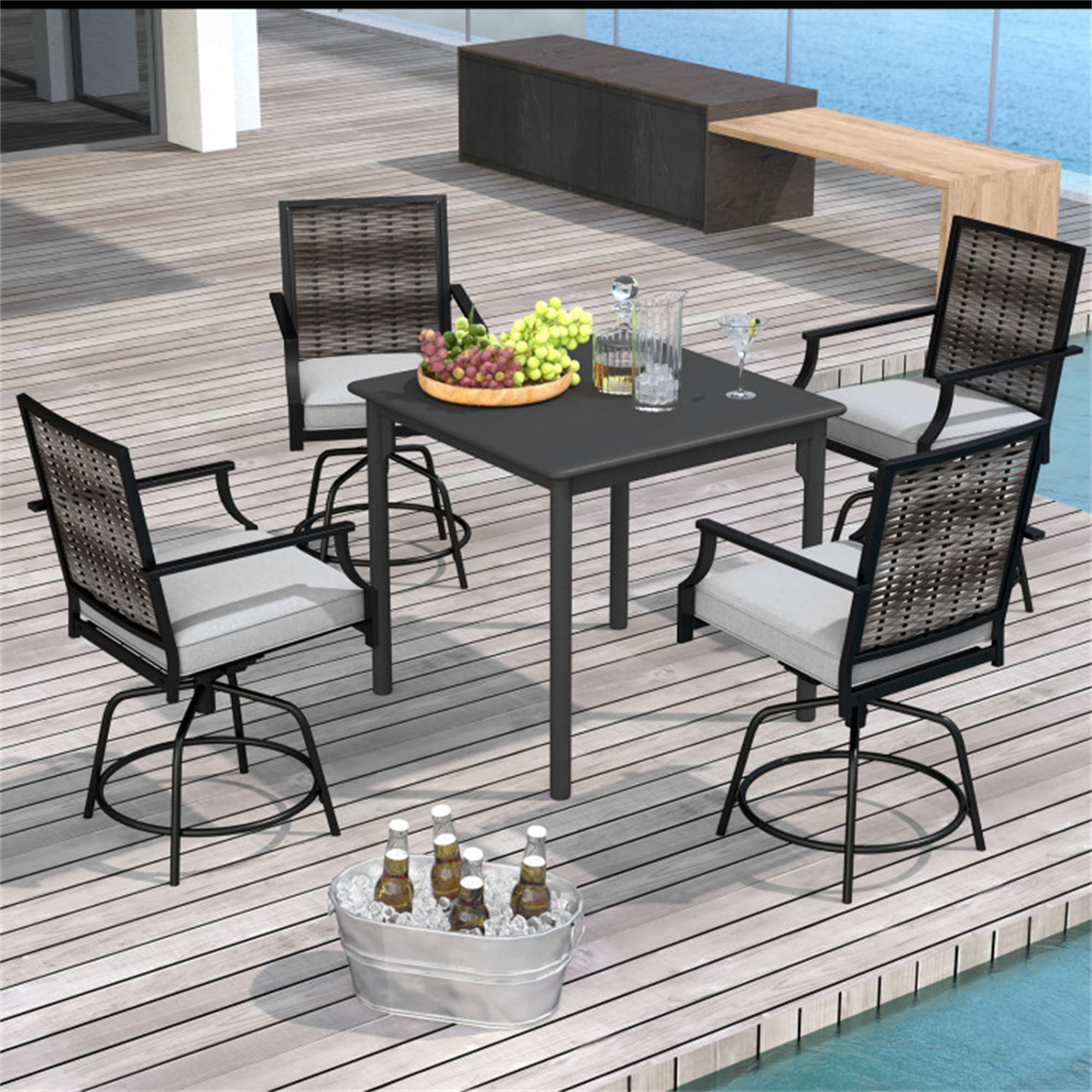 BABOOM BOM-3936WH-CO Patio-Chairs - View #4
