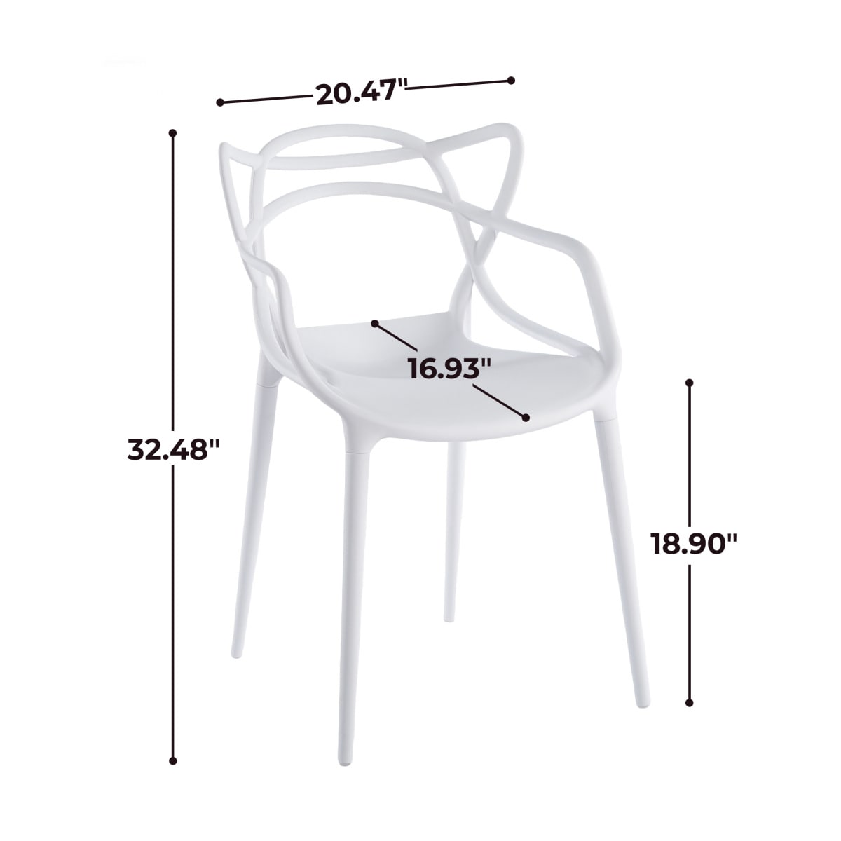 Streamdale Furniture W3766P436154 Dining-Chairs - View #6