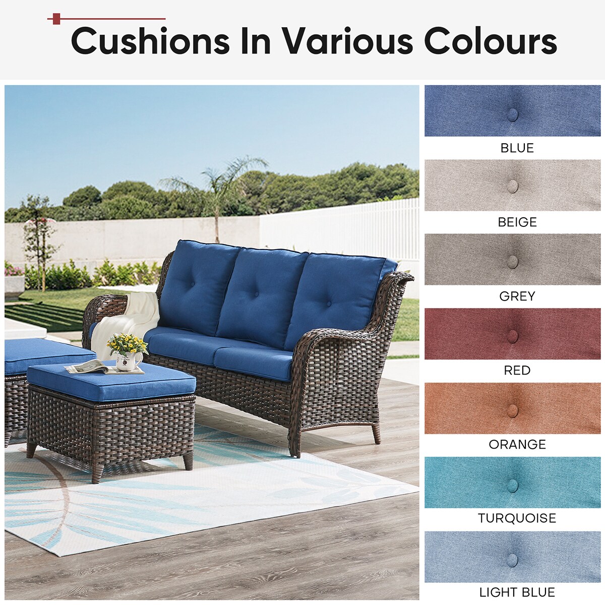 Rilyson FSZBD006-7AA Patio-Furniture-Cushions - View #3