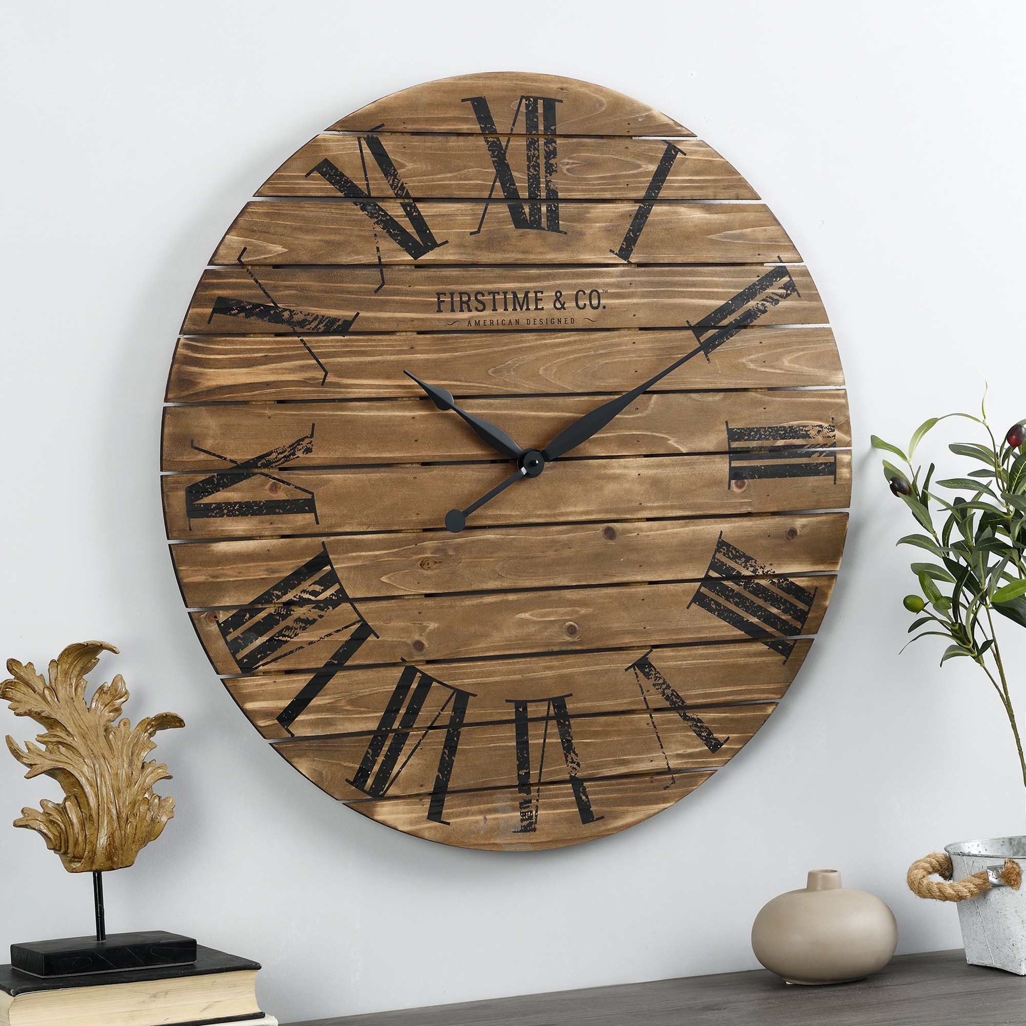 lowes farmhouse clock        
        <figure class=