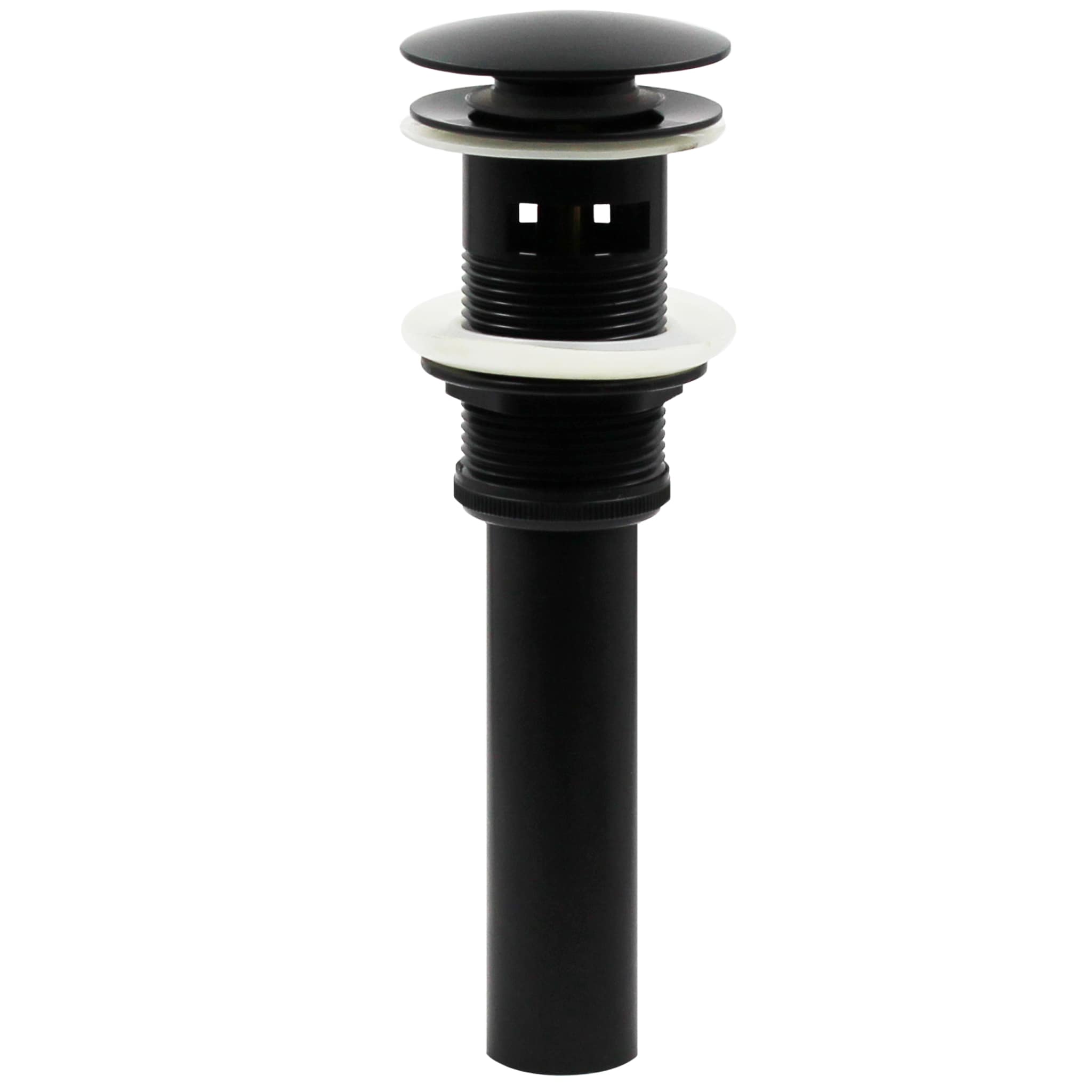 Novatto UPD-MB-MR Decorative Matte Black Universal Sink drain kit