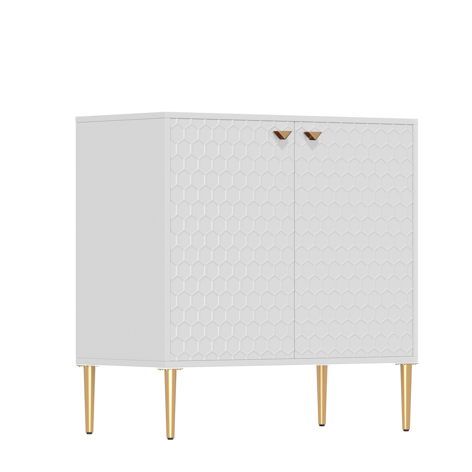 Clihome 15.75-in W x 32-in H Mdf White Freestanding Utility Storage Cabinet