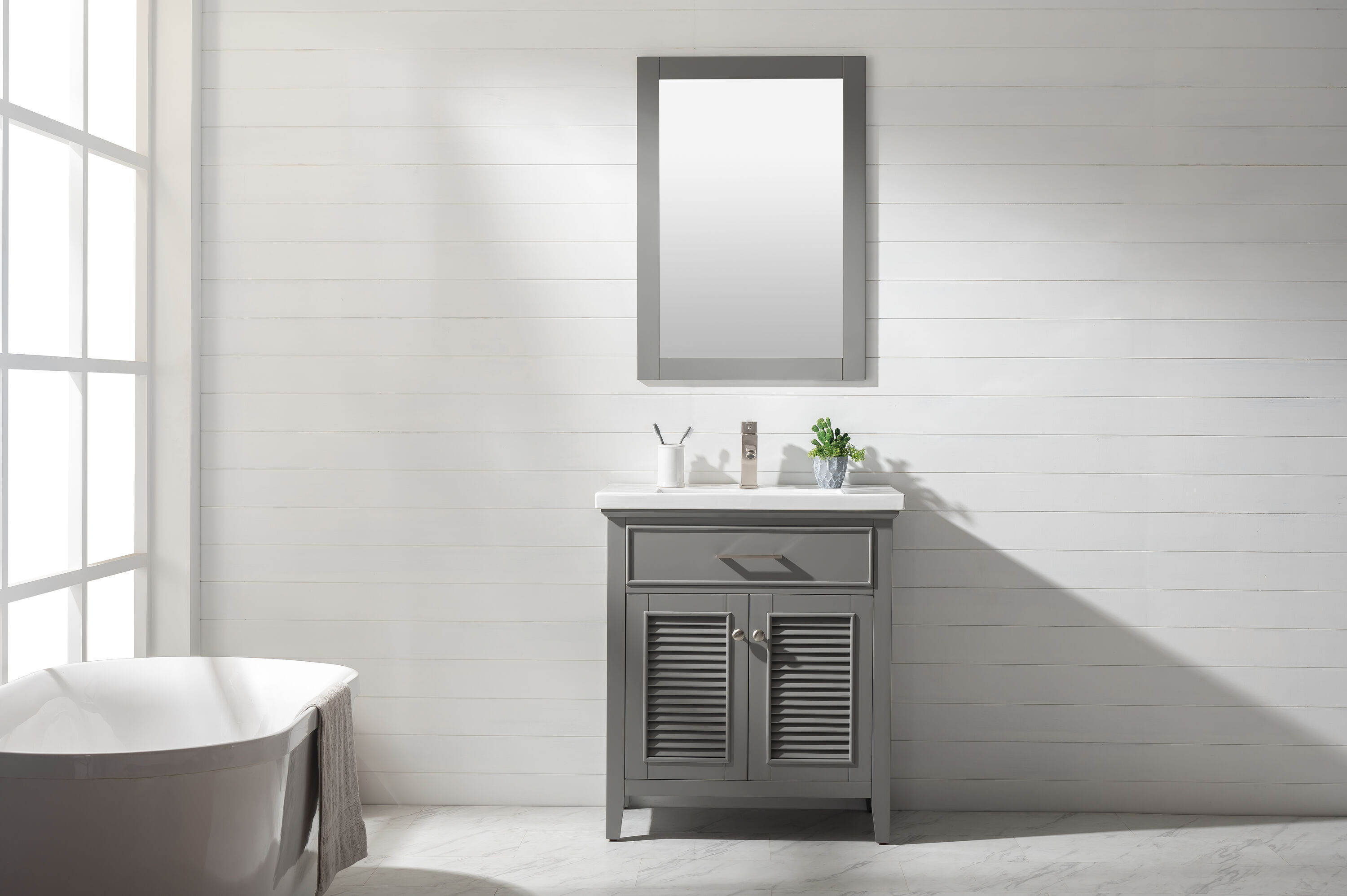 Design Element S09-30-GY Bath-Vanity-Combo - View #2