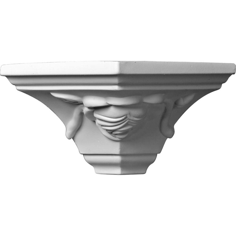 Ekena Millwork Outside Corner Crown Moulding 3-3/4-in x 3-1/4-in ...