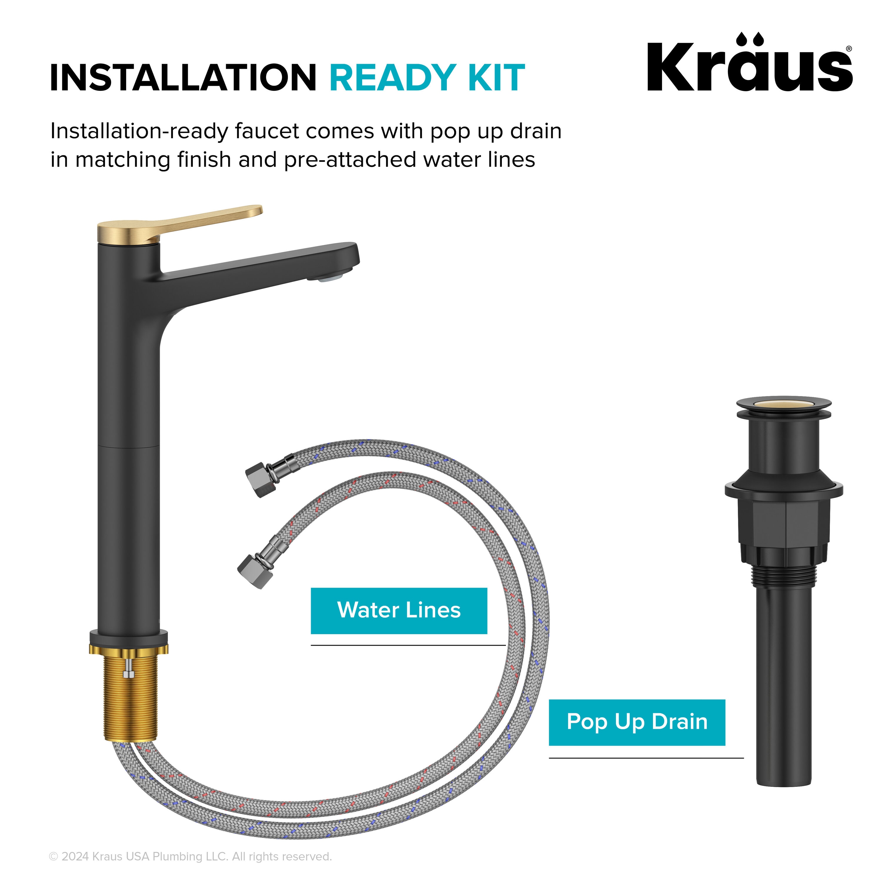 Kraus KVF-1410SFBBMB Lavatory-Faucets - View #13