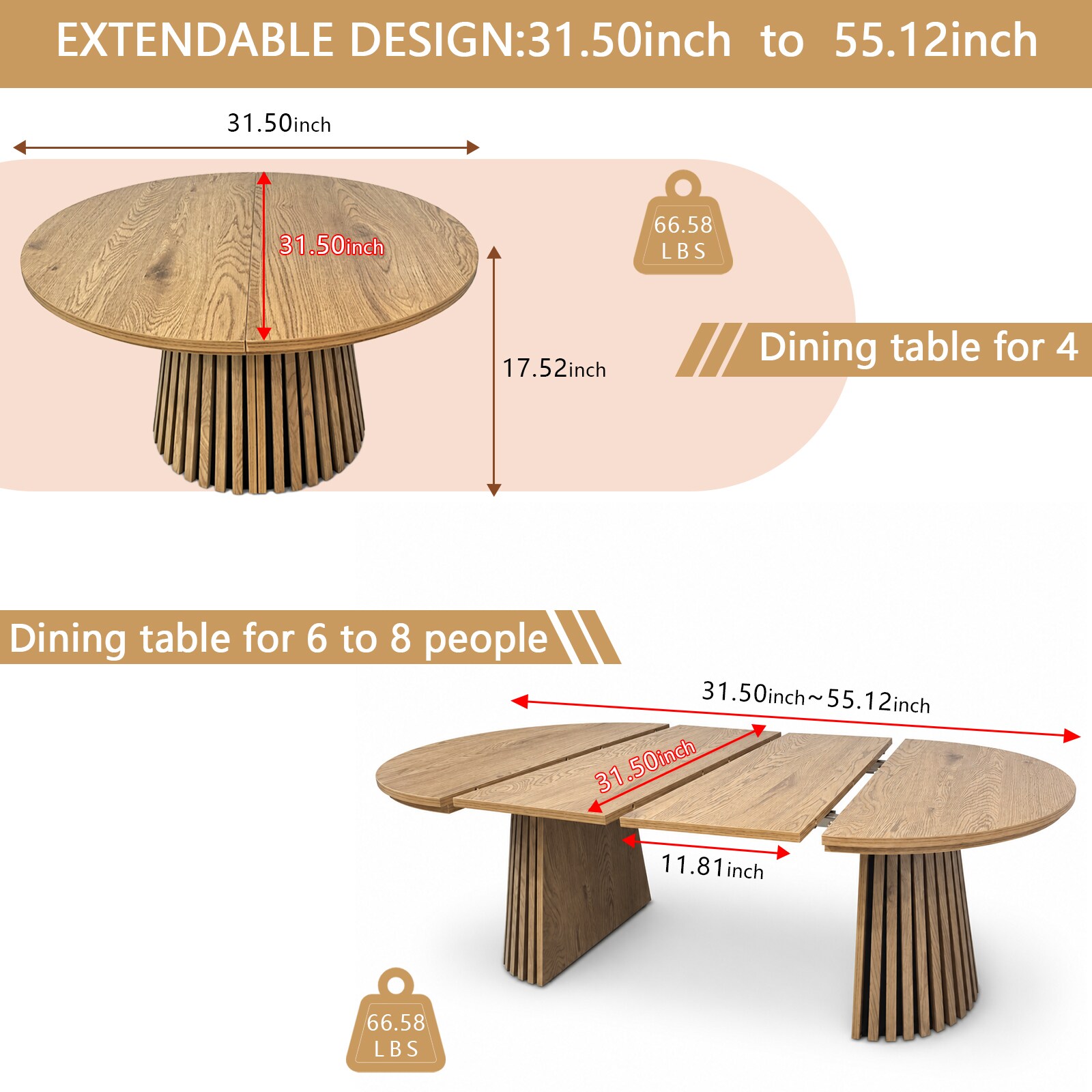 zwyo hosimu Q26080401138 Coffee-Tables - View #2