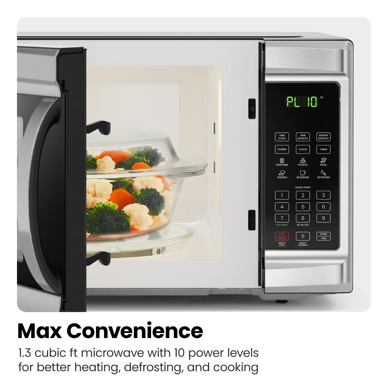 Chefman 1.1 Cu. ft. Microwave Oven