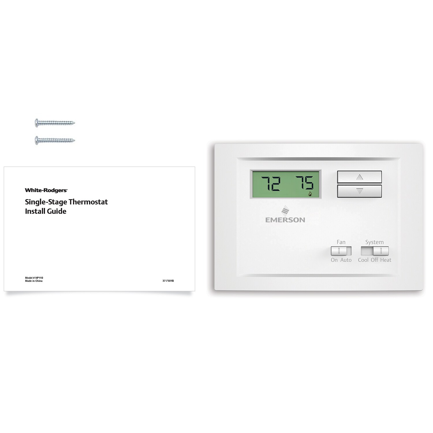 Emerson NP110 Nonprogram-Thermostats - View #3