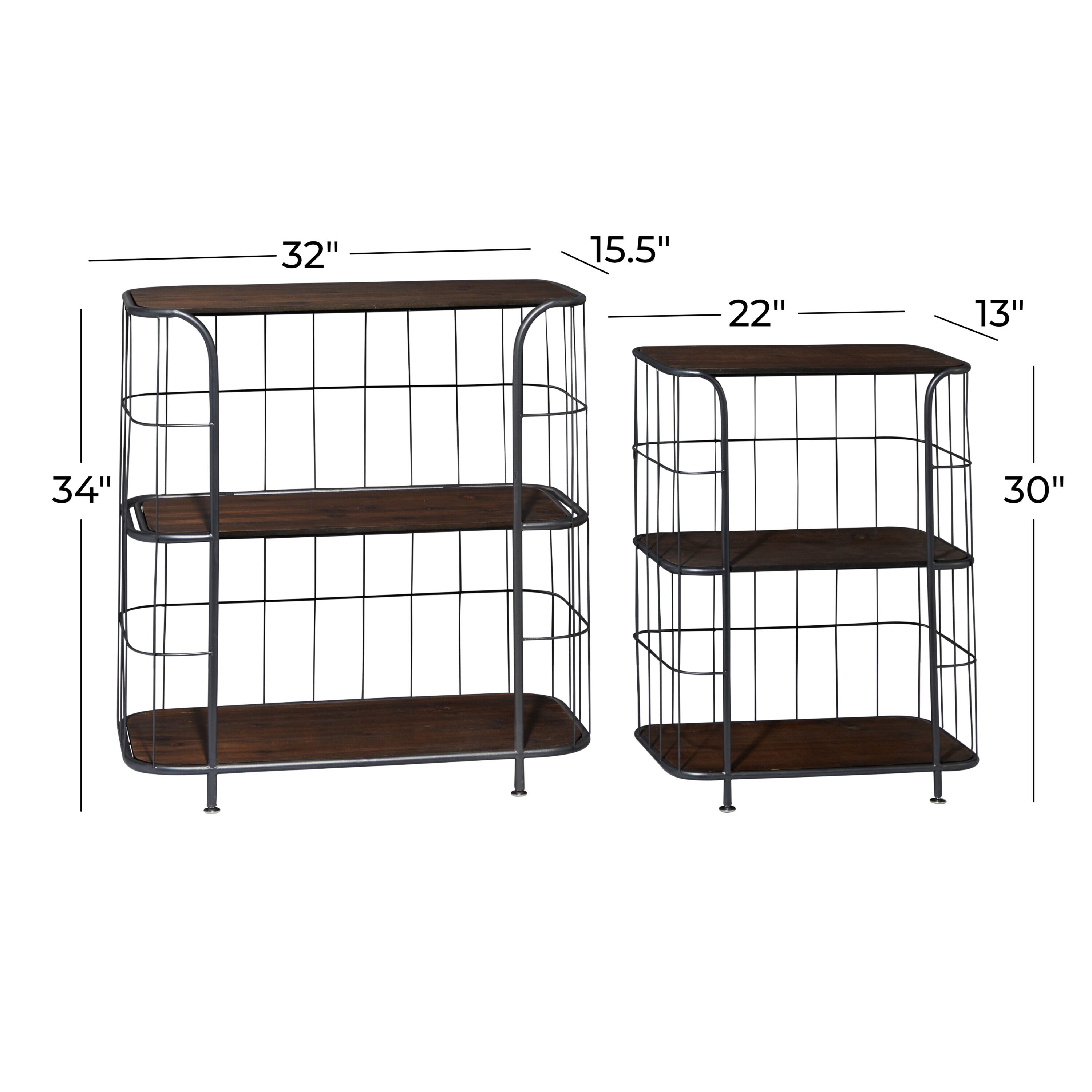 Grayson Lane 39896 Free-Standing-Shelving - View #6