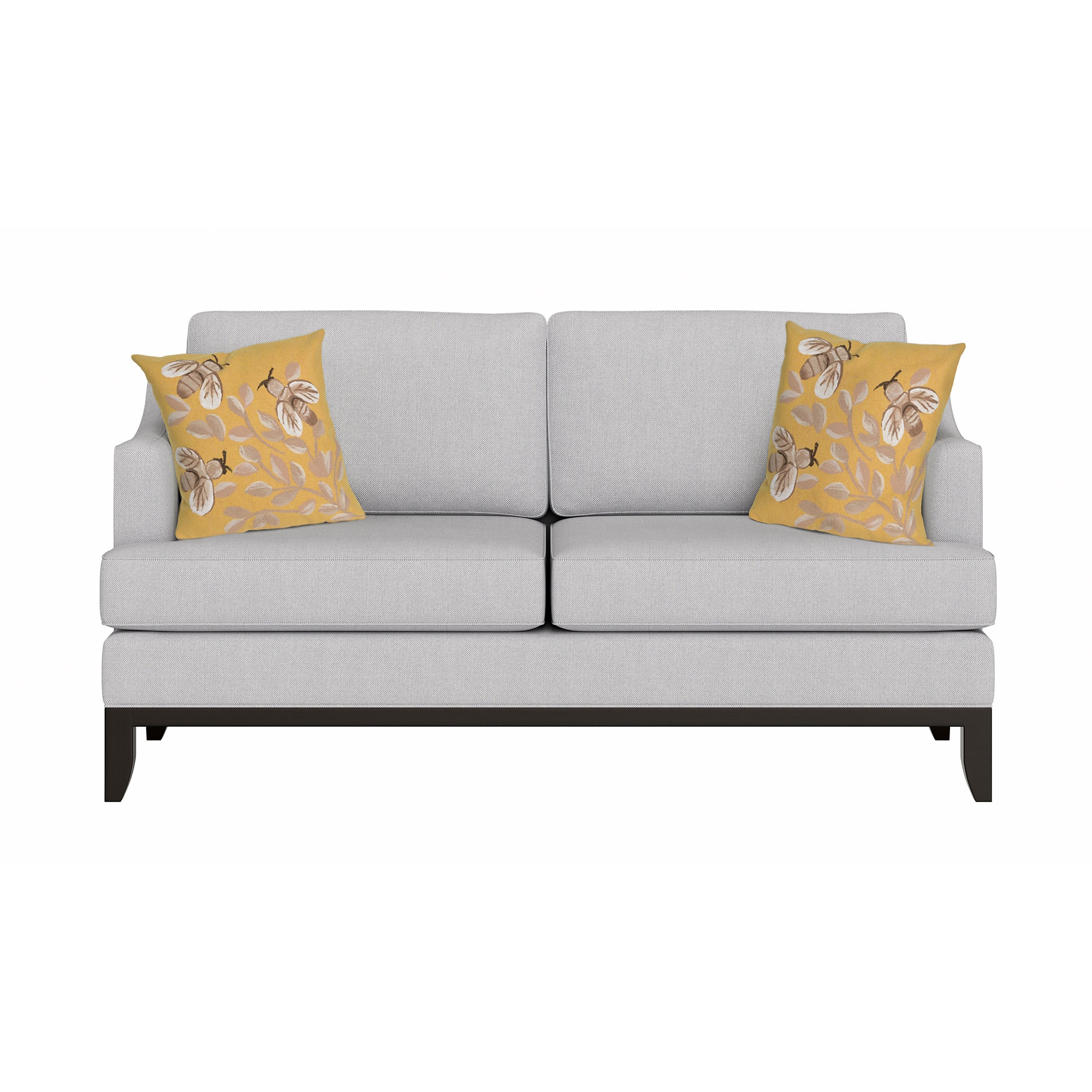 Liora Manne 7SC2S431809 Visions III 20-in x 20-in Honey Square Indoor Decorative Pillow