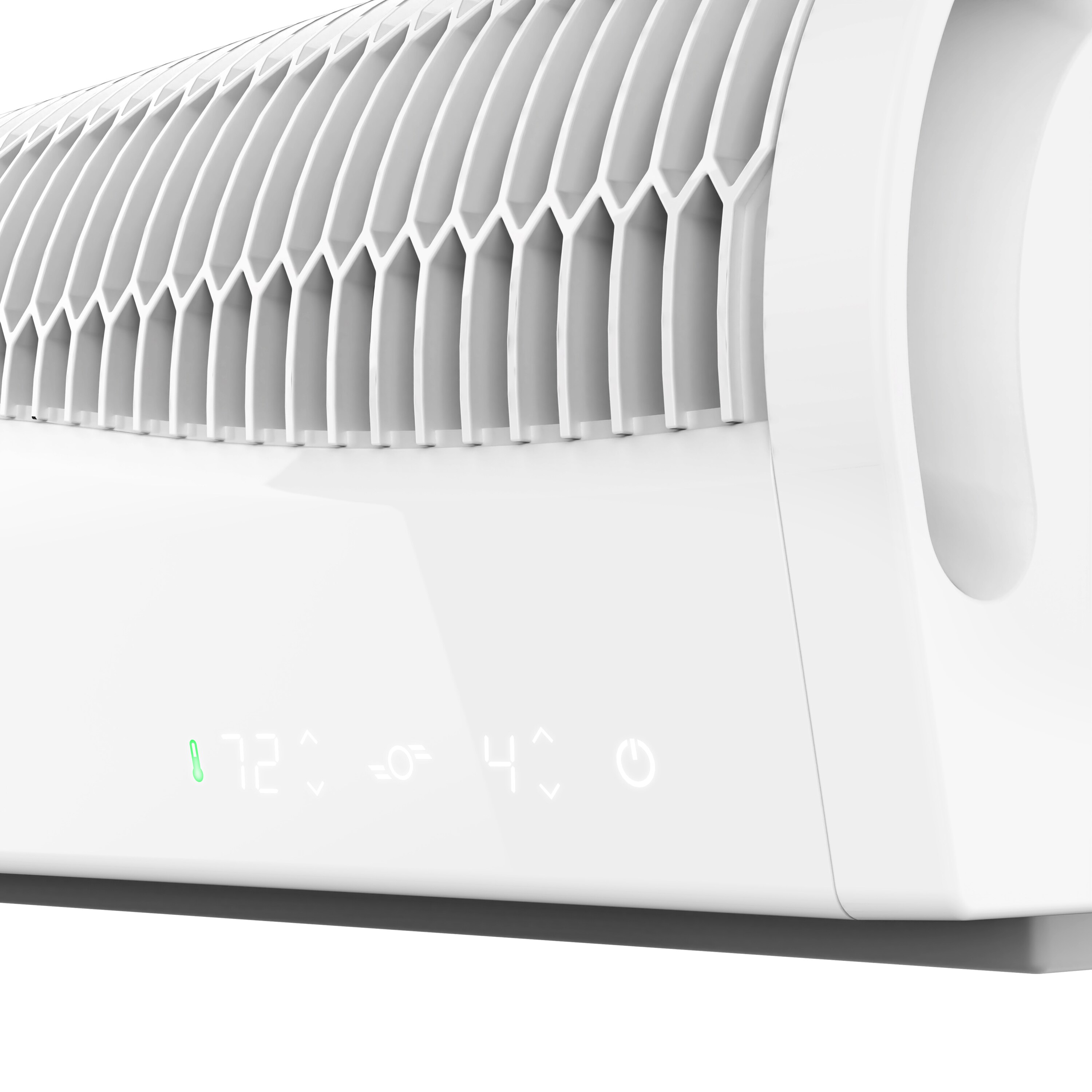 Vornado 25-in 120-Volt 4-Speed High Velocity Indoor Ice White Window Fan with Remote