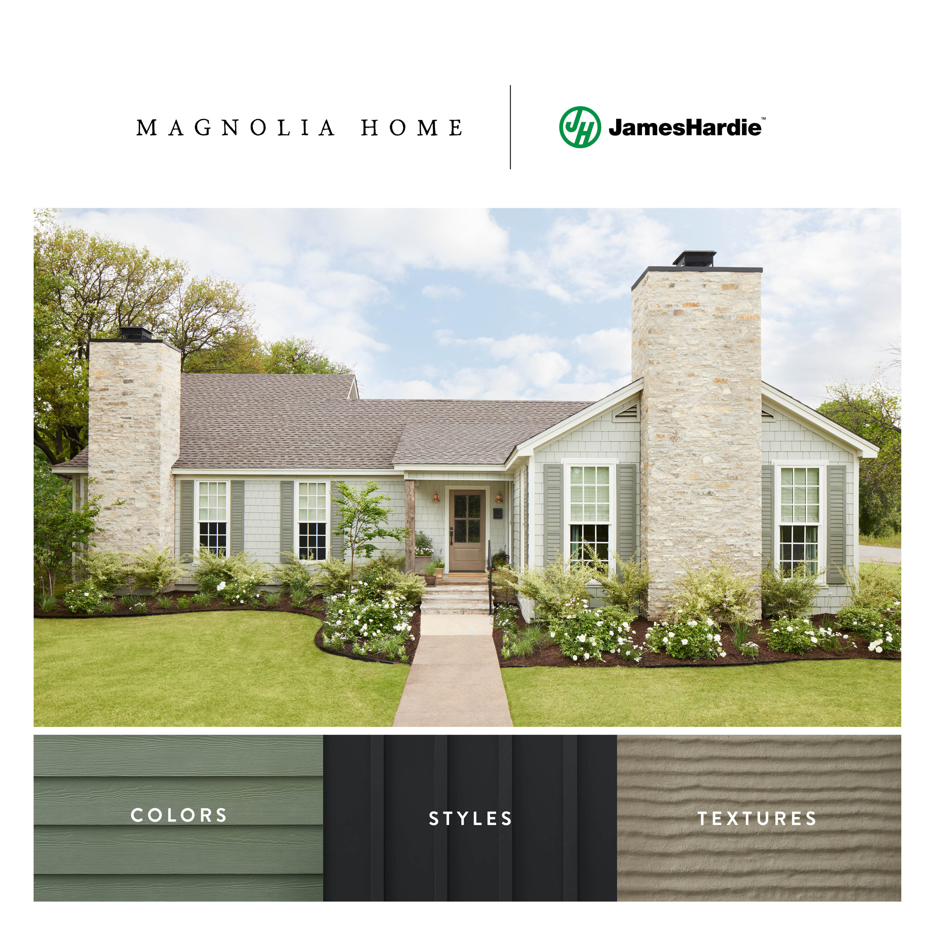 James Hardie Magnolia Home Collection HZ5 Fiber Cement Cedarmill ...