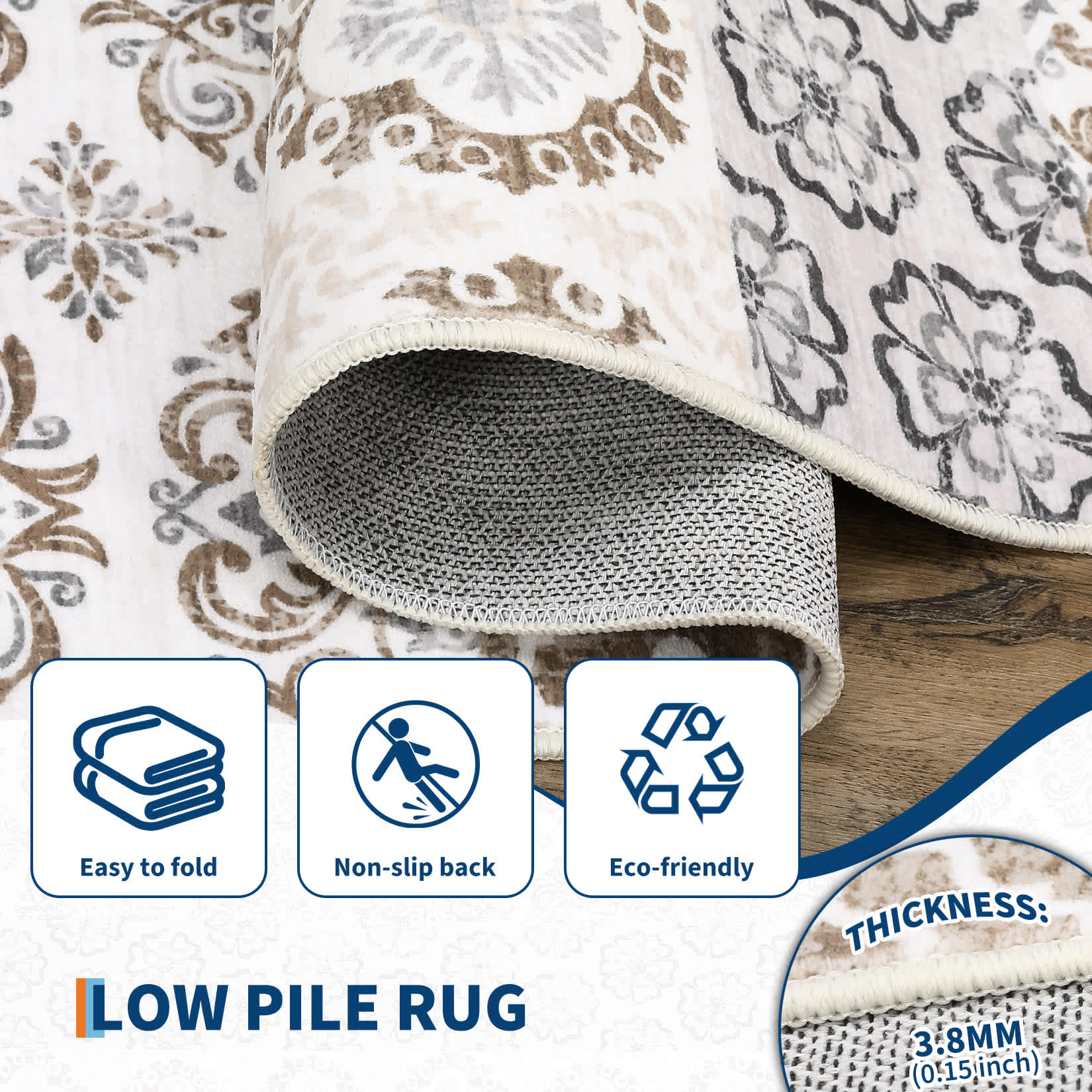 Qeetex LSN-PHK-343NATMS rugs - View #9