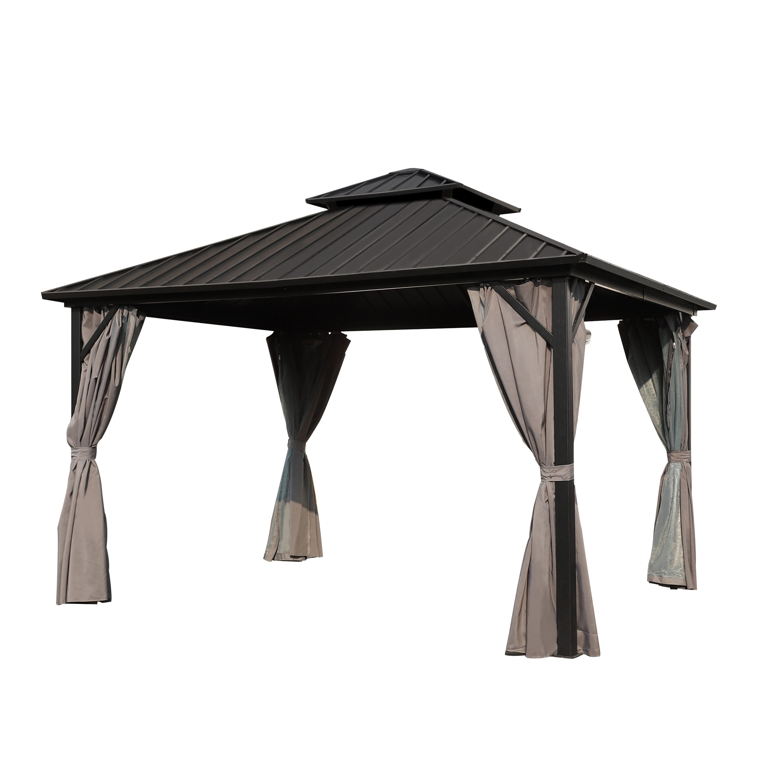 VEIKOUS PG0201-01-01 Wood-Resin-Gazebos - View #7