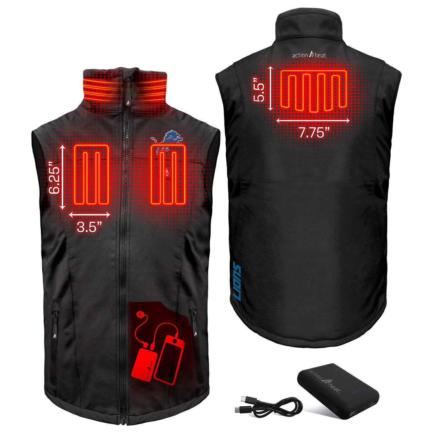 ActionHeat AHDET5SV-MBXL Jackets-Coats - View #3