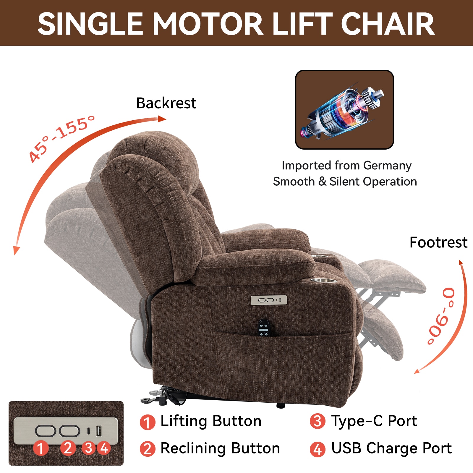 Mondawe MD-WFA8VHM recliners - View #4