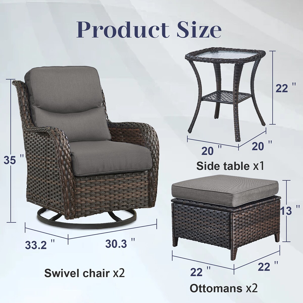Rilyson FS035XL014-3 Patio-Chairs - View #7