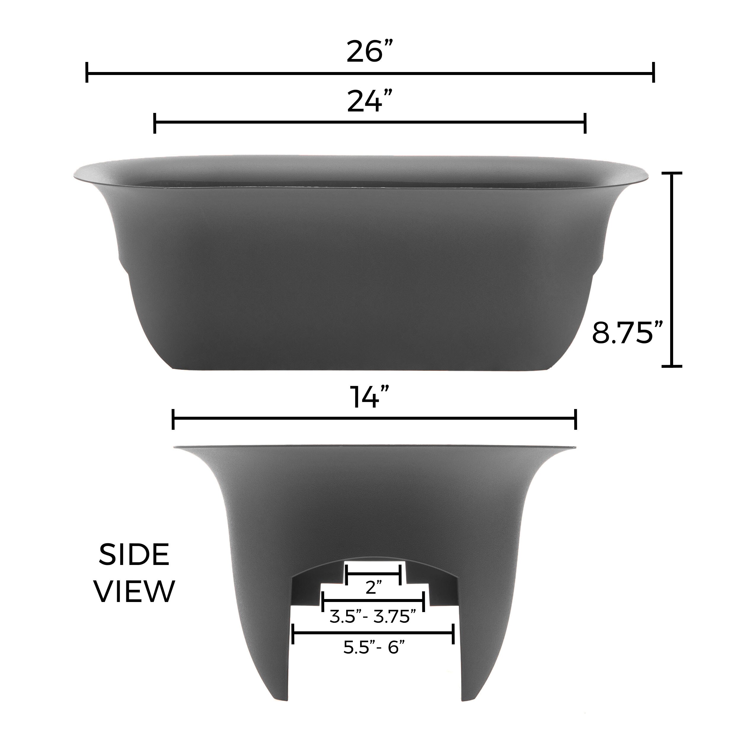 Bloem MR24908 Planter-Window-Box - View #6