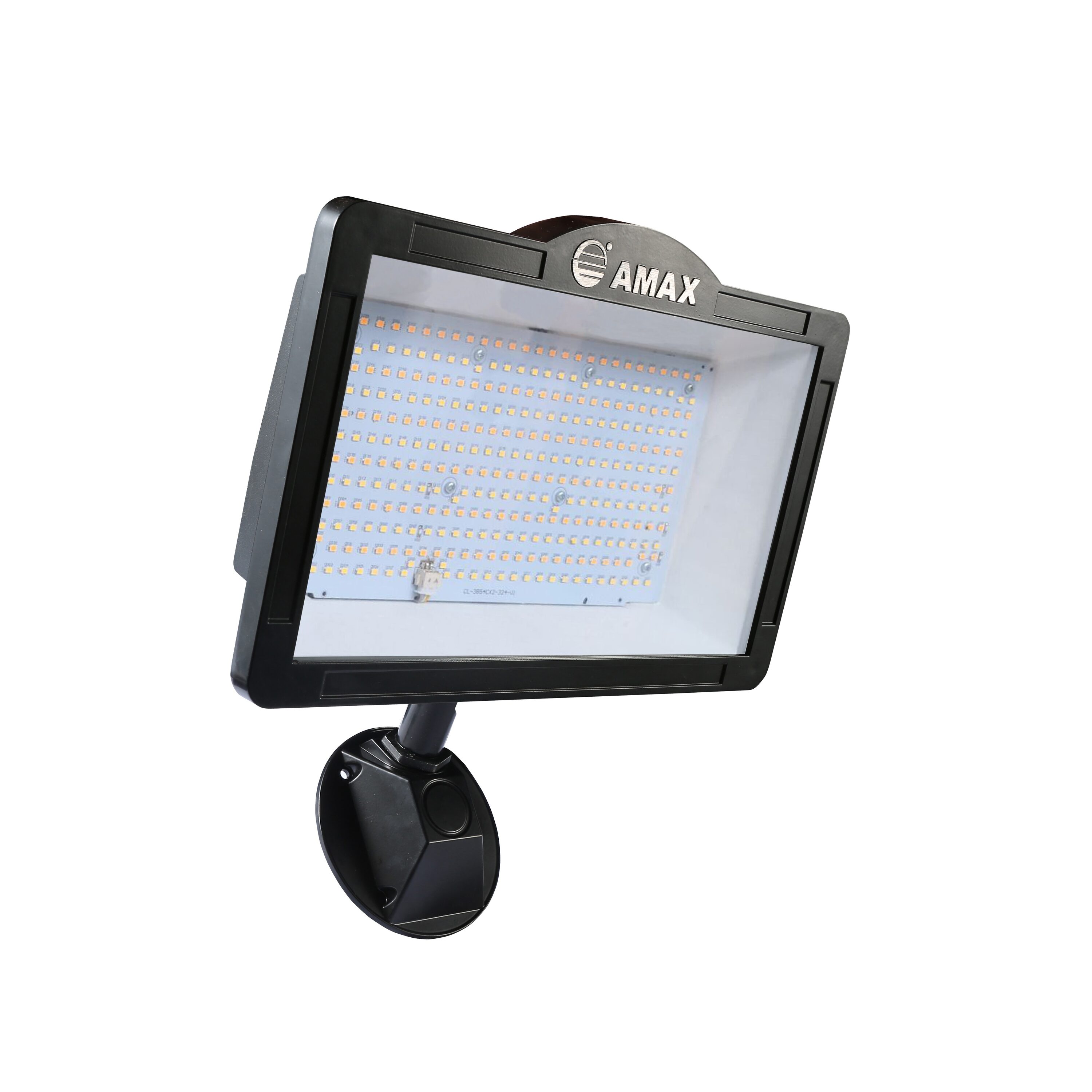 Amax Lighting LED-FL100BLK Black Hardwired LED Outdoor Wall Pack Light 10370 -Lumen