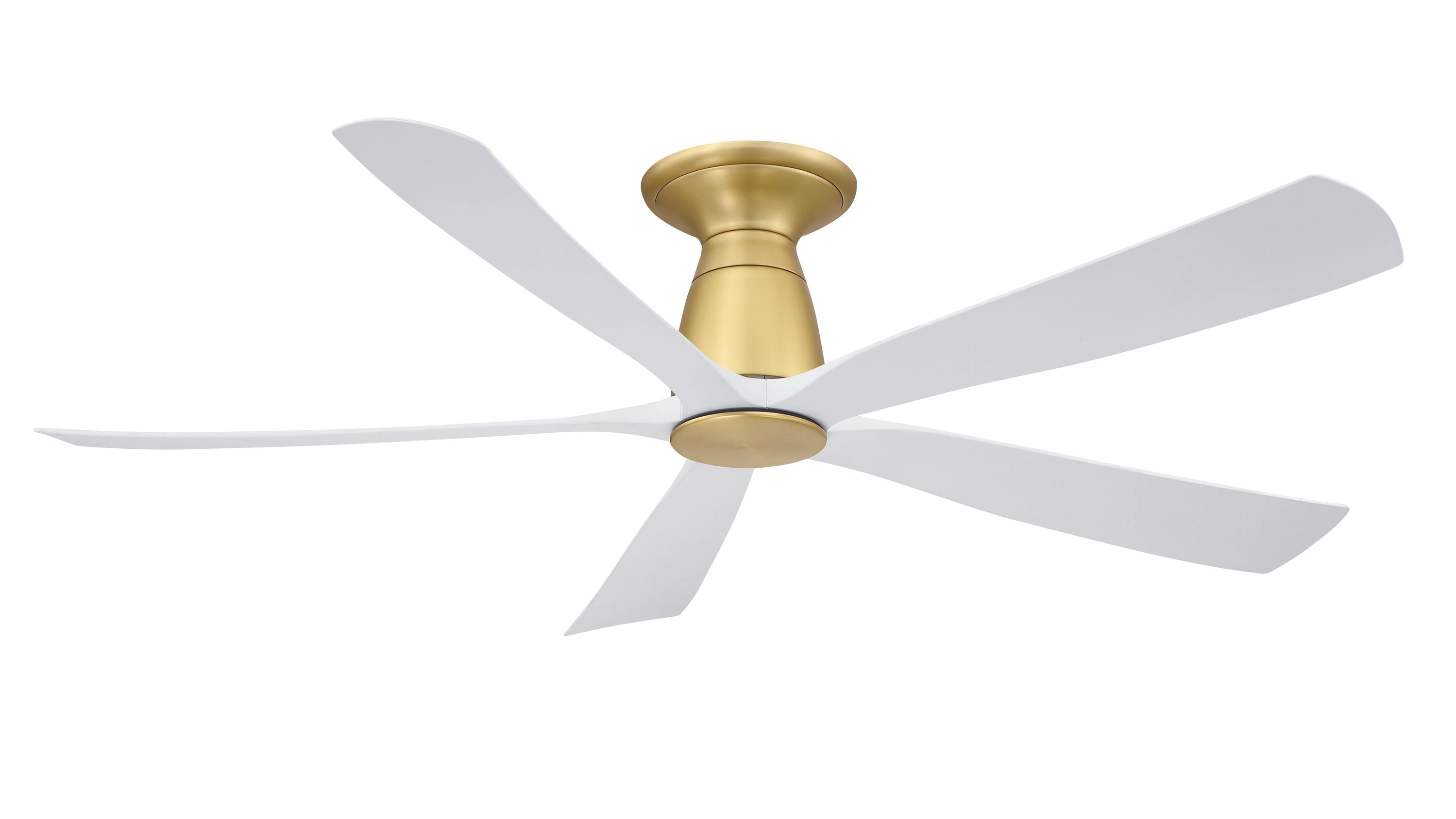 Hinkley Indy Flush 58-in Brushed Nickel Indoor/Outdoor Flush Mount Smart Ceiling Fan and Remote (3-Blade) 901058FBN-NDD Sansujyuku sansujyuku.com